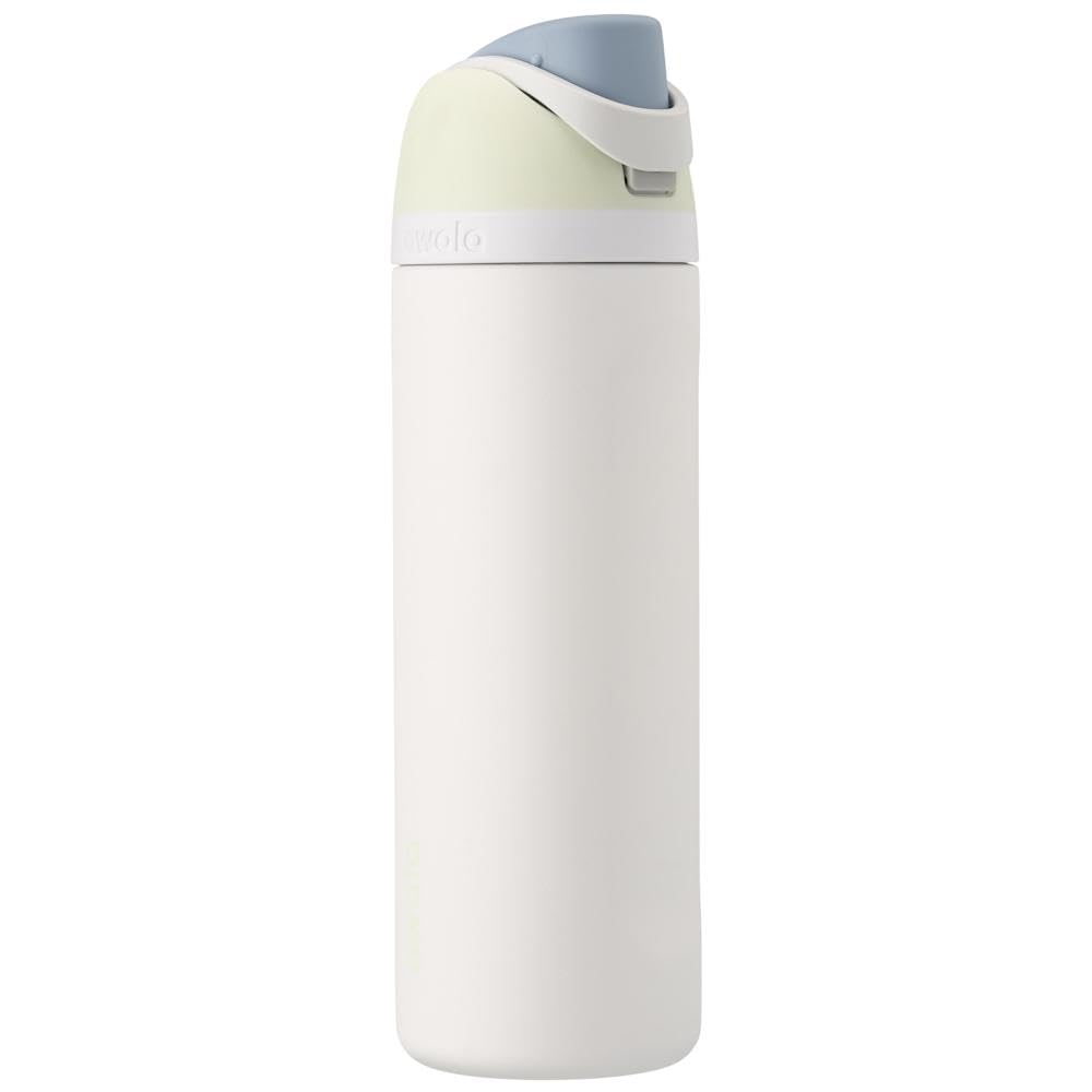 Owala FreeSip Insulated Stainless Steel Water Bottle with Straw, BPA-Free Sports Water Bottle, Great for Travel, 24 Oz, Camo Cool