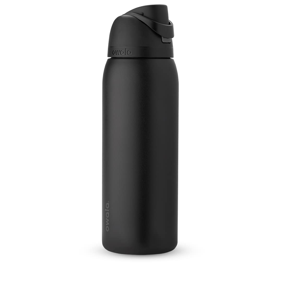 Owala FreeSip Insulated Stainless Steel Water Bottle with Straw, BPA-Free Sports Water Bottle, Great for Travel, 24 Oz, Camo Cool