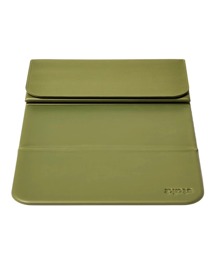 Foldable Multi-Purpose Fitness & Yoga/Pilates Mat, Workout Mat with Non-Slip Surface, Portable & Lightweight, For Studio or Home Use, As Seen on Shark Tank