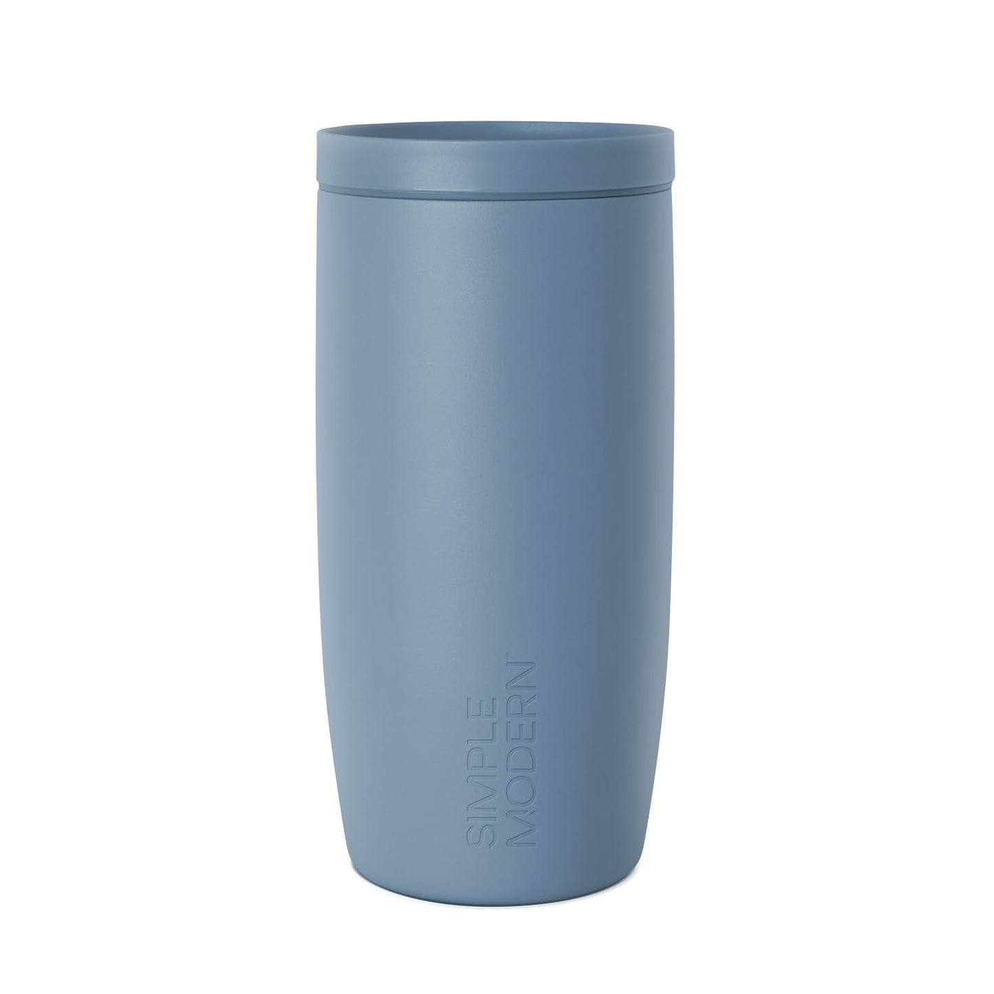 Simple Modern Travel Coffee Mug Tumbler with 360° Lid | Ceramic-Lined Insulated Stainless Steel Cold Brew Iced Coffee Cup Thermos | Gifts for Women Men Her Him | Voyager Signature | 16oz | Forest