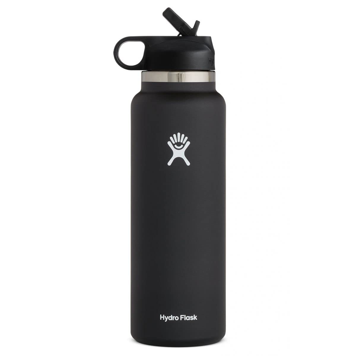 Hydro Flask 32 Oz Wide Flex Straw Cap Bottle - Insulated Stainless Steel - Wide Straw Lid, Non Spill, Leakproof in Jelly Pink