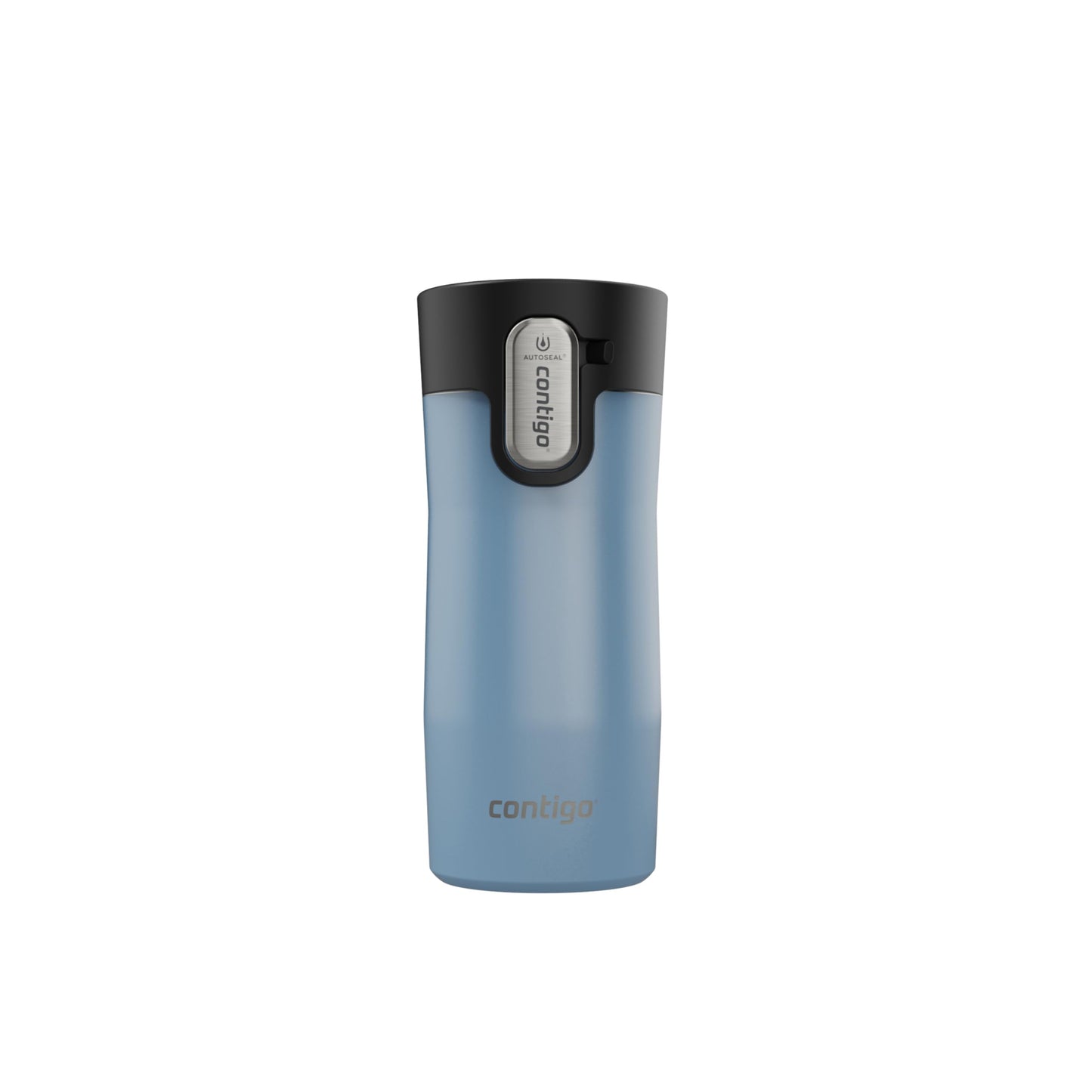 Contigo West Loop Stainless Steel Travel Mug with AUTOSEAL Lid, 16oz., Stainless Steel/Black