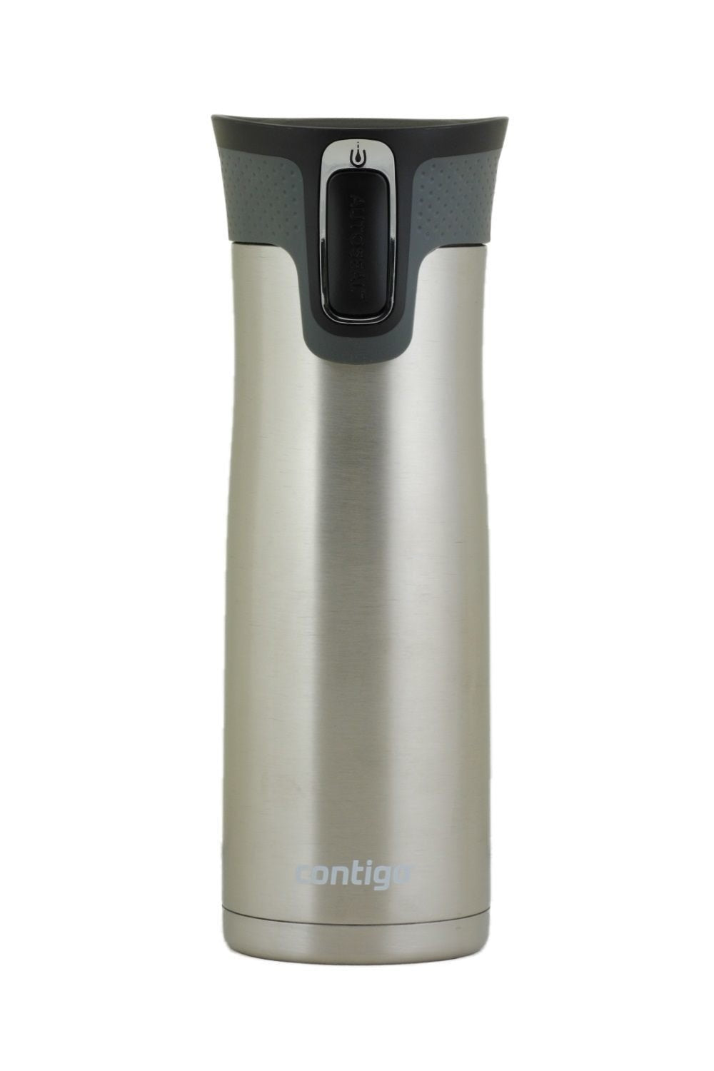 Contigo West Loop Stainless Steel Travel Mug with AUTOSEAL Lid, 16oz., Stainless Steel/Black