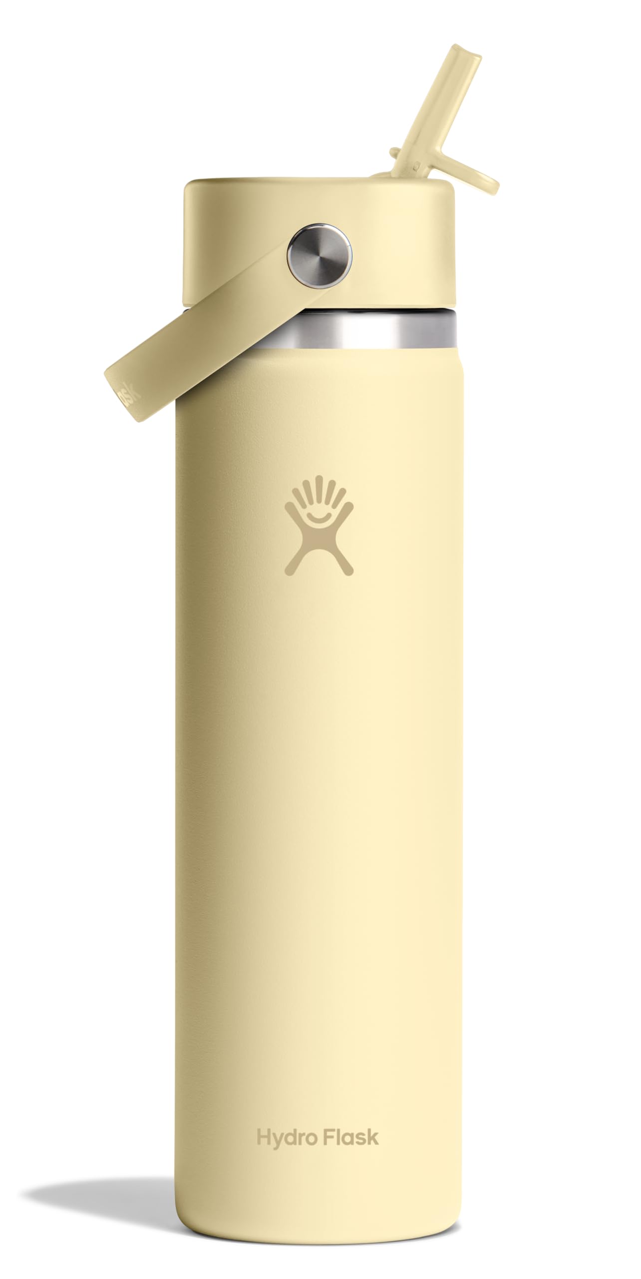 Hydro Flask 32 Oz Wide Flex Straw Cap Bottle - Insulated Stainless Steel - Wide Straw Lid, Non Spill, Leakproof in Jelly Pink