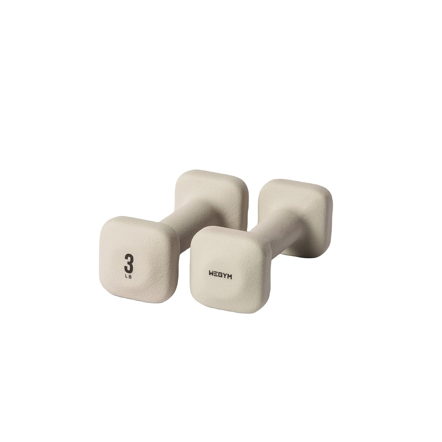 SafeGrip Dumbbells, Anti-Slip, Anti-Roll, Thick Handles, Free Weights, Square Dumbbells for Secure Workouts at Home, Weightlifting, and Personal Training
