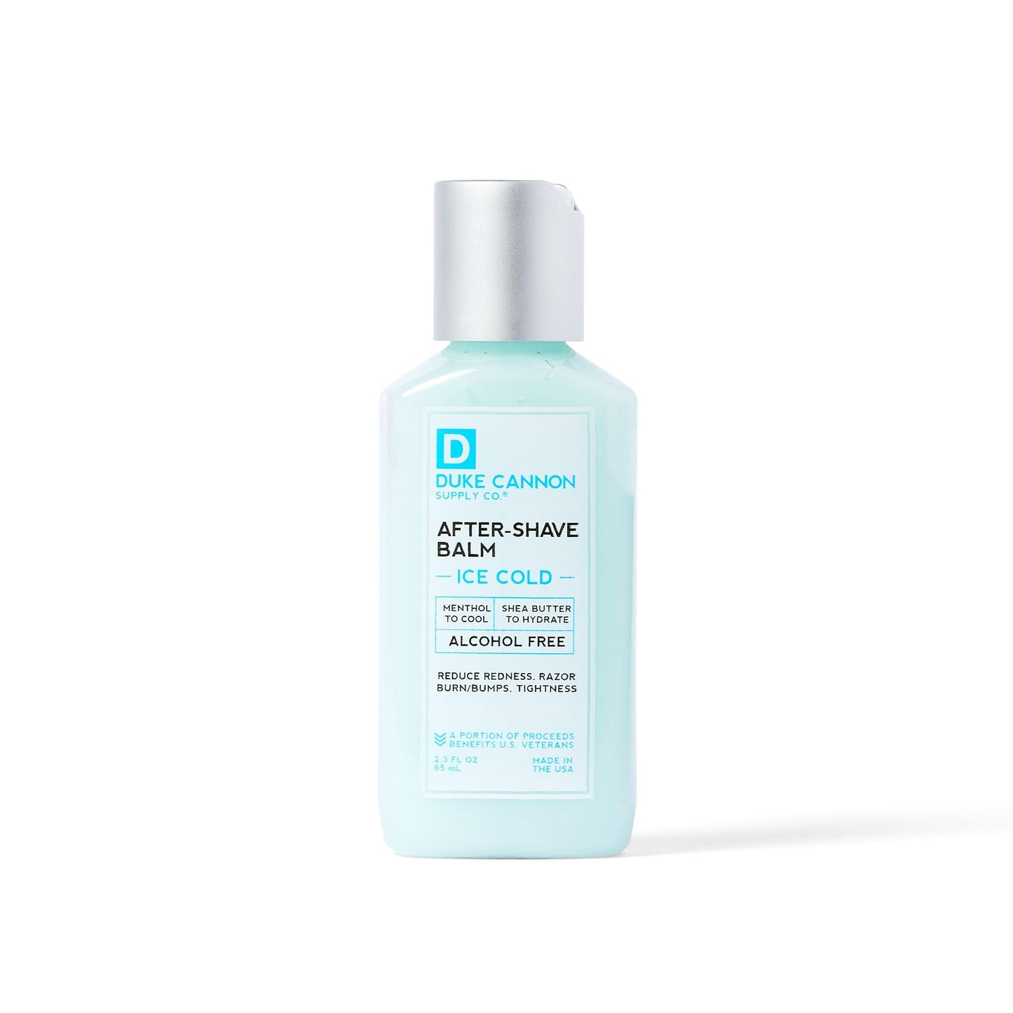 Duke Cannon Supply Co. Ice Cold Cooling Effect After-Shave Balm - Closes Pores and Soothes Skins to Prevent Irritation - Sandalwood, 6 oz.