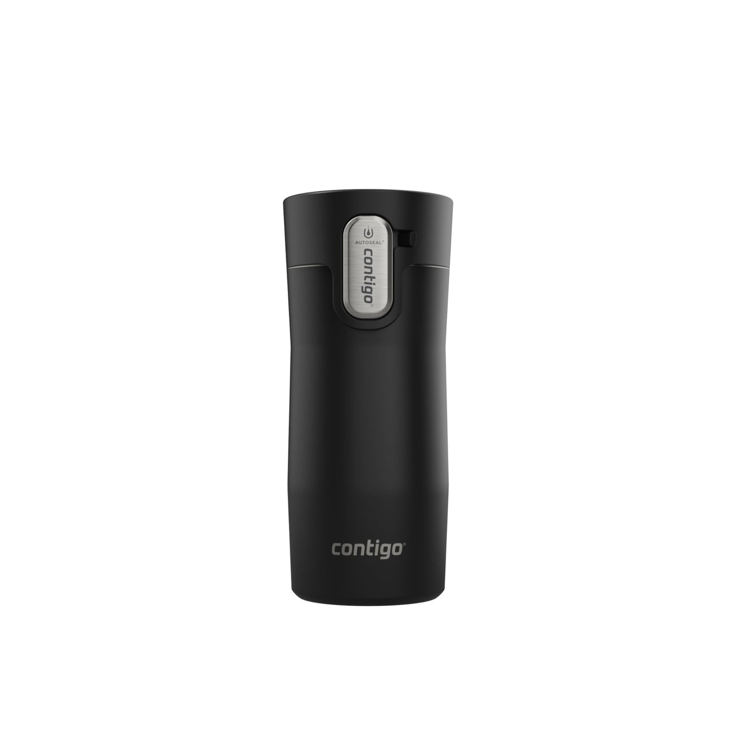 Contigo West Loop Stainless Steel Travel Mug with AUTOSEAL Lid, 16oz., Stainless Steel/Black