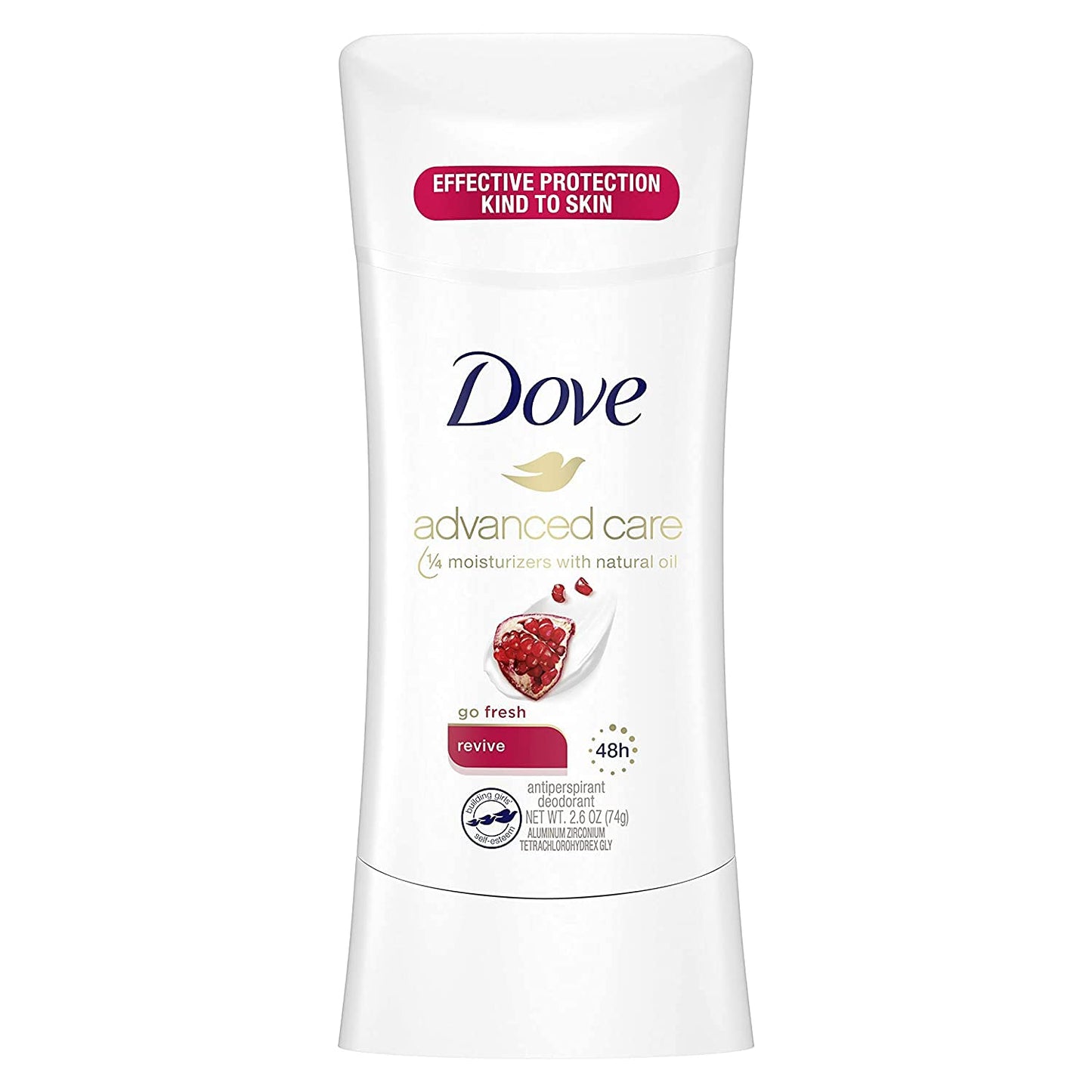 Dove Advanced Care Antiperspirant Caring Coconut, 2 Count Deodorant Stick for Women, for 48 Hour Protection And Soft And Comfortable Underarms, 2.6 oz