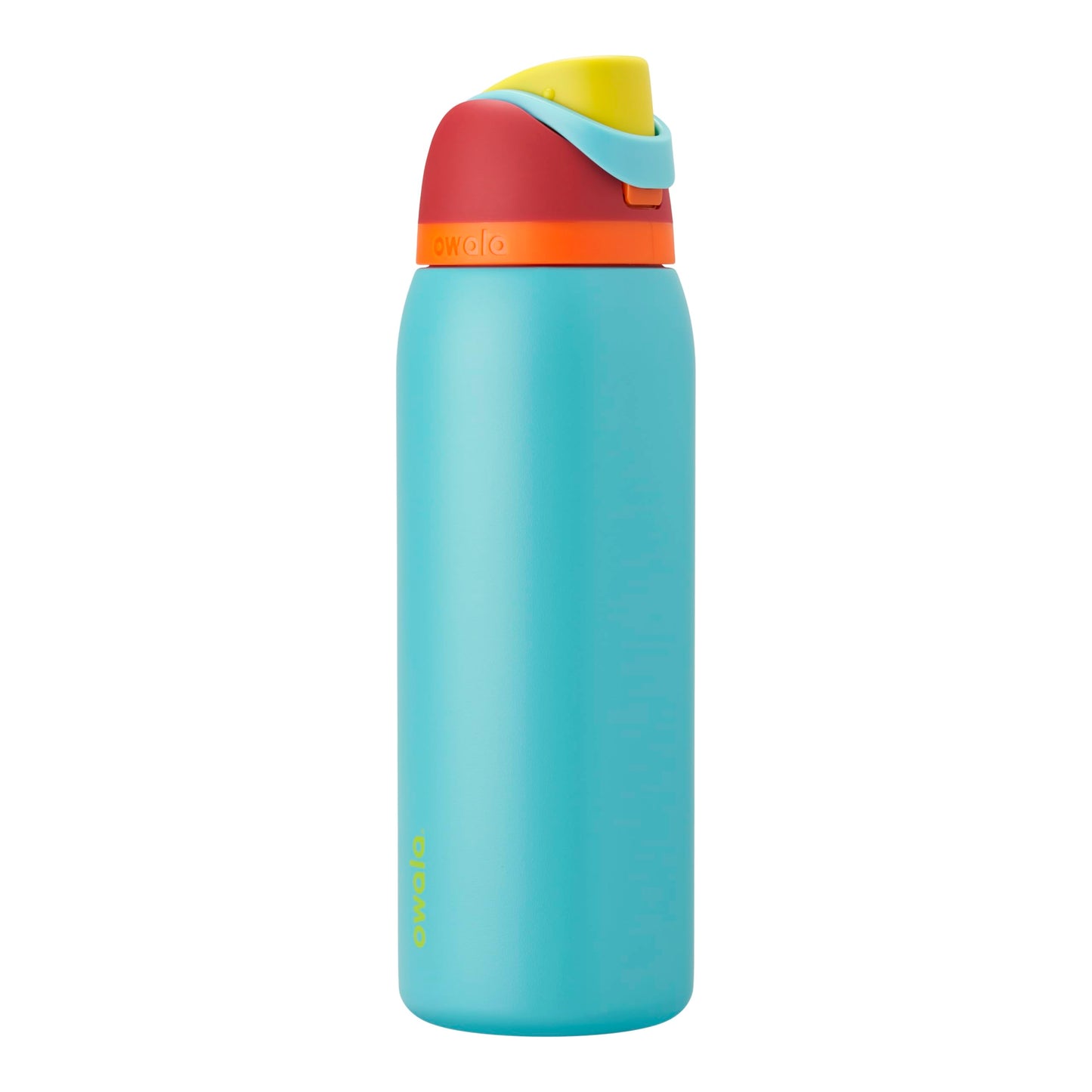 Owala FreeSip Insulated Stainless Steel Water Bottle with Straw, BPA-Free Sports Water Bottle, Great for Travel, 24 Oz, Camo Cool