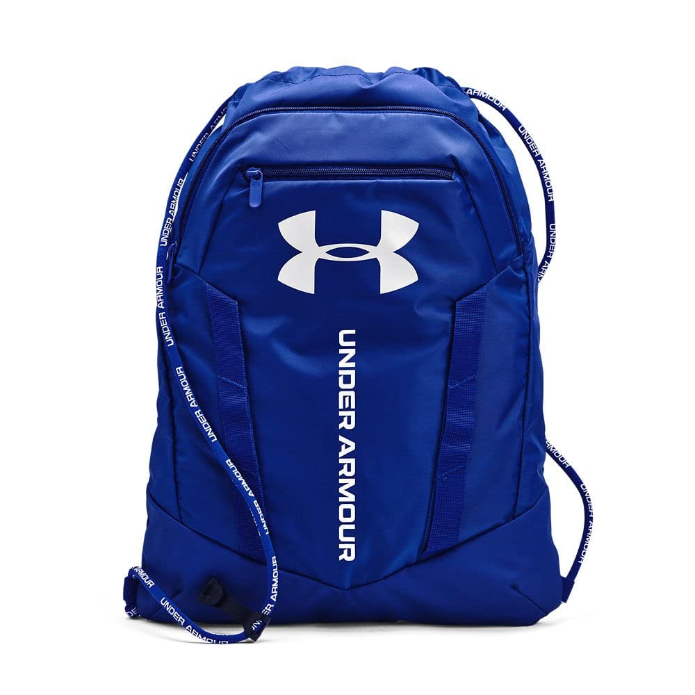 Under Armour Unisex-Adult Undeniable Sackpack , Black (001)/Metallic Silver , One Size Fits Most