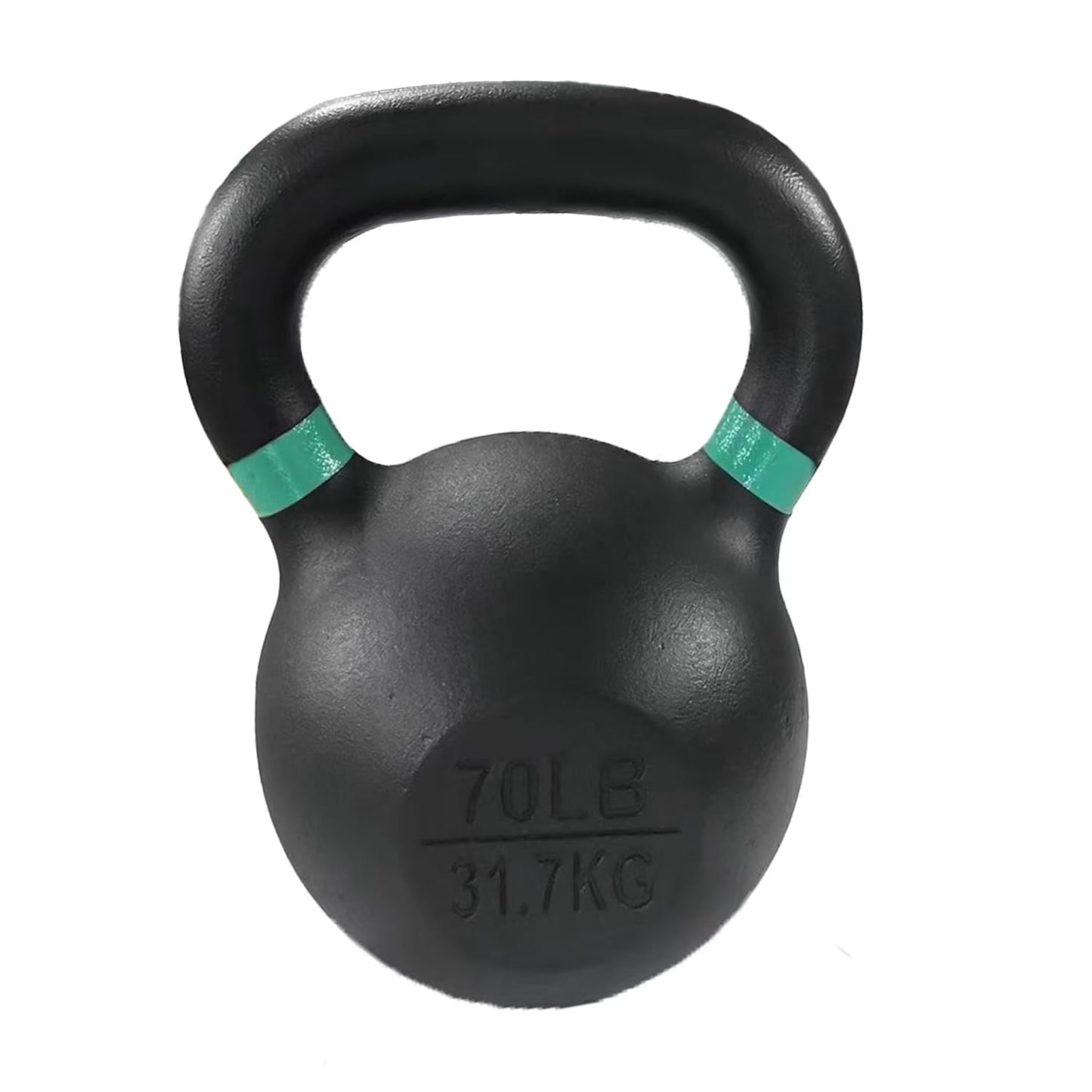 Cast Iron Kettlebell Weights for Home Gym, Heavy Duty Strength Training, Workout Equipment for HIIT, Functional Fitness