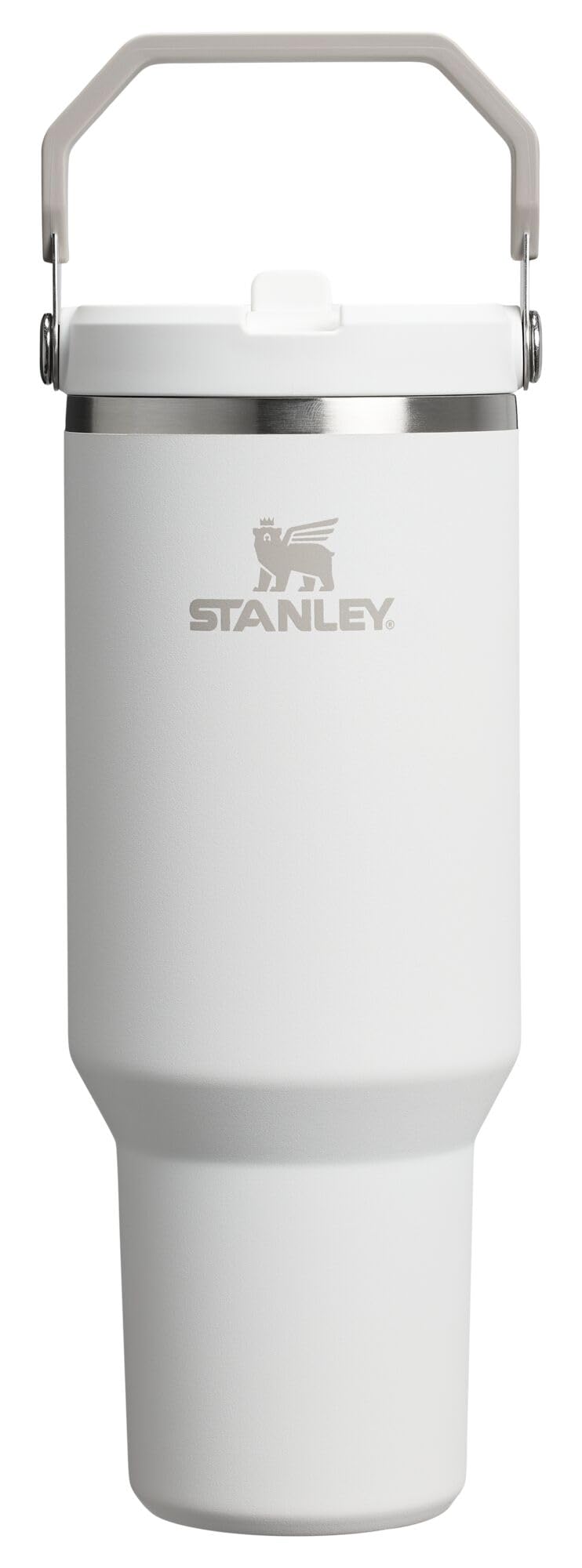 Stanley IceFlow 2.0 Flip Straw Tumbler with Handle 30 oz | Twist On Lid and Flip Up Straw | Leakproof Water Bottle | Insulated Stainless Steel | BPA-Free | Prickly Pear