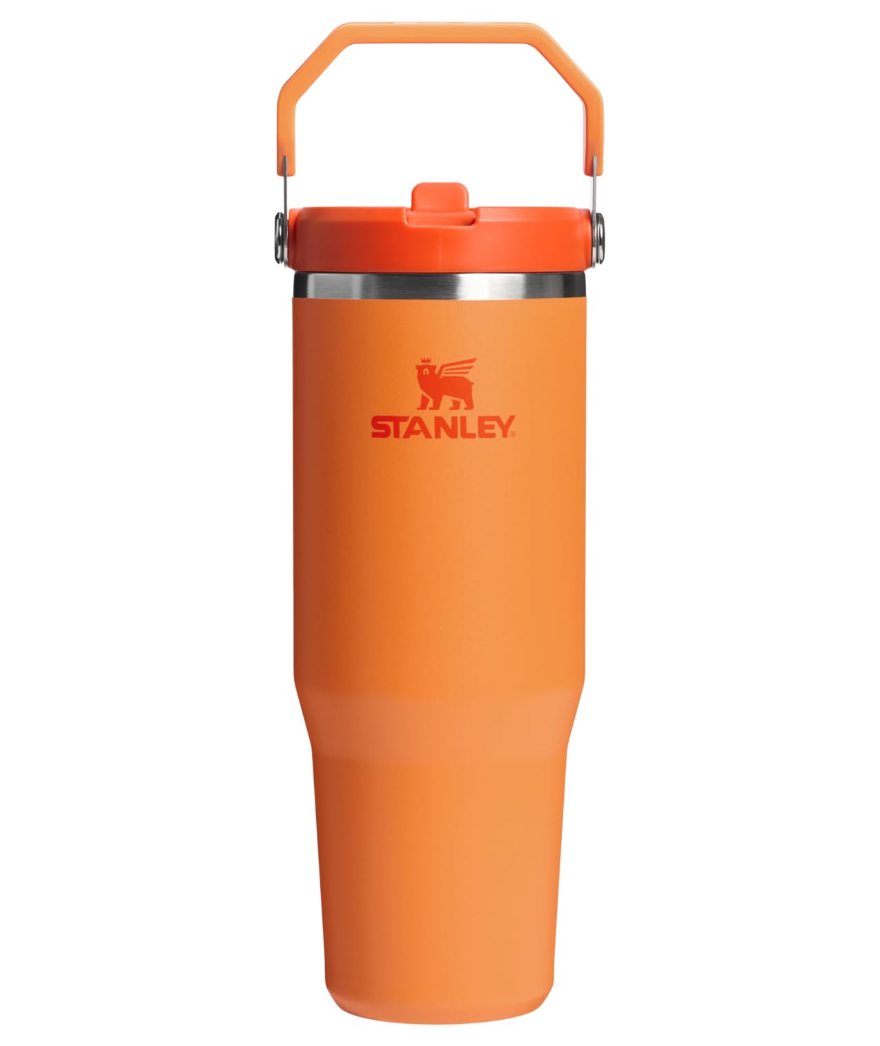 Stanley IceFlow 2.0 Flip Straw Tumbler with Handle 30 oz | Twist On Lid and Flip Up Straw | Leakproof Water Bottle | Insulated Stainless Steel | BPA-Free | Prickly Pear