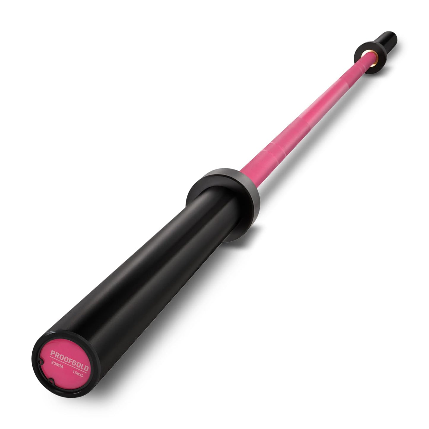PROOFGOLD 6.6ft/7ft Olympic Barbell Bar 35Lb(15kg)/45LB(20kg) Barbell,Bench Press Bar for Squats and Deadlifts,Olympic Weight Bar for Home Gym,Womens Mens barbell(2inch),500LB/700LB/1000LB