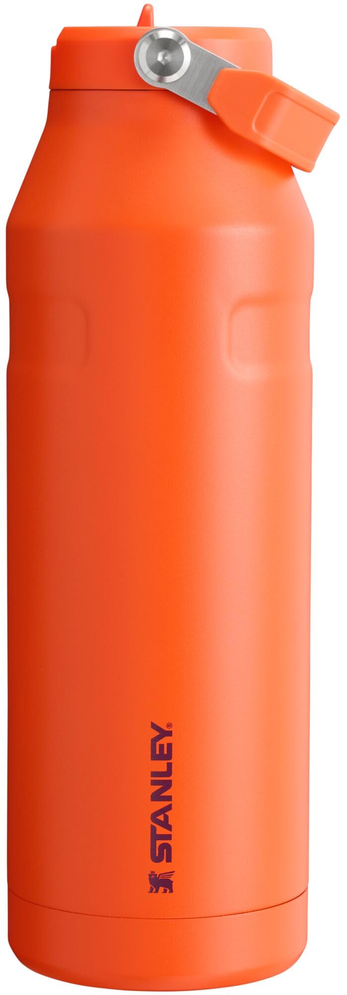 Stanley IceFlow Flip Straw 2.0 Water Bottle 24 oz | Built-In Straw for Travel and Sports | Lightweight and Leak Resistant | Insulated Stainless Steel | BPA-Free | Pink Mesa