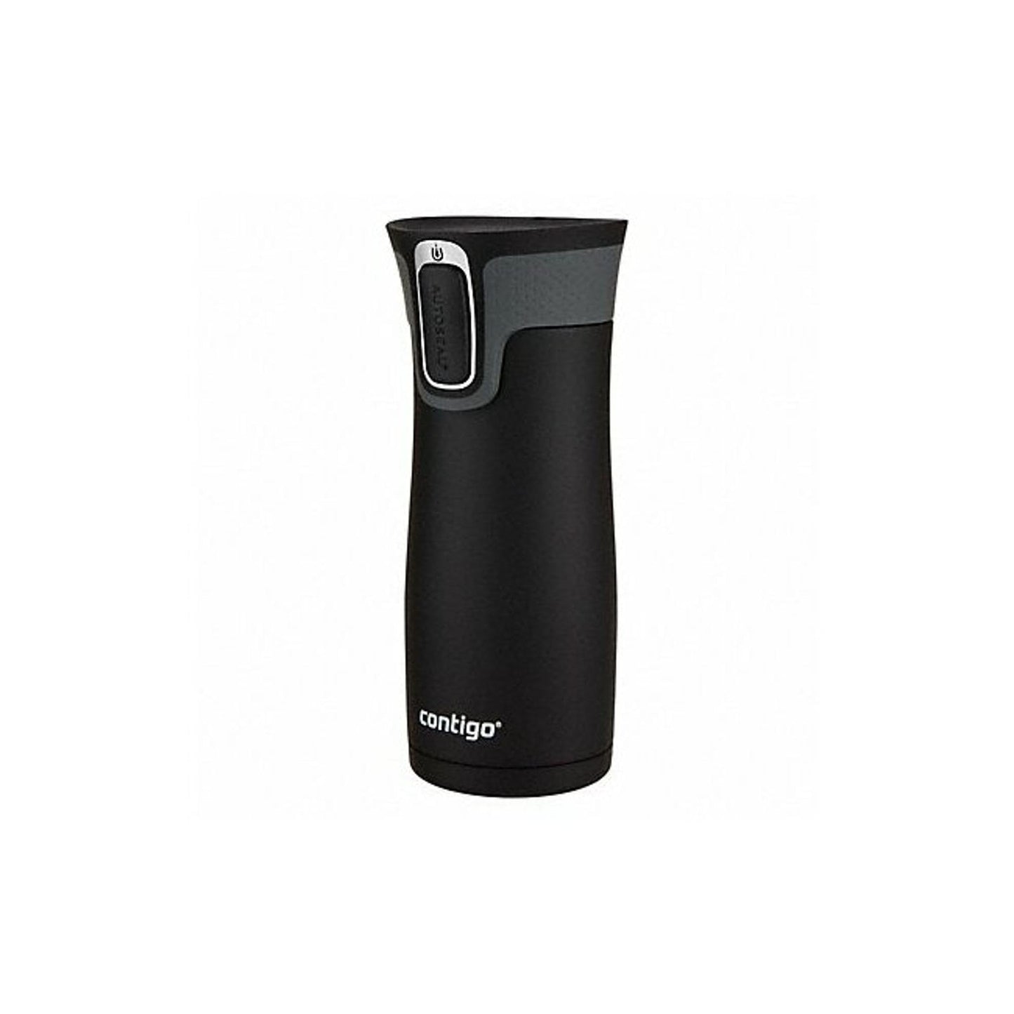 Contigo West Loop Stainless Steel Travel Mug with AUTOSEAL Lid, 16oz., Stainless Steel/Black