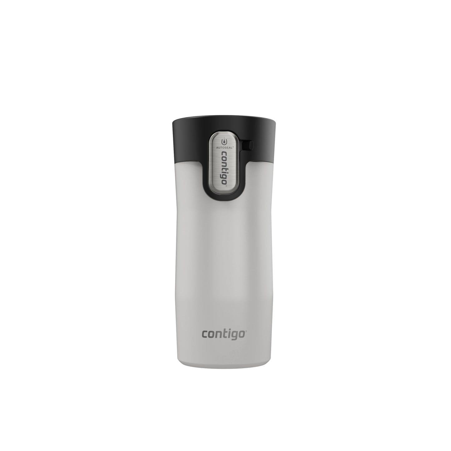 Contigo West Loop Stainless Steel Travel Mug with AUTOSEAL Lid, 16oz., Stainless Steel/Black