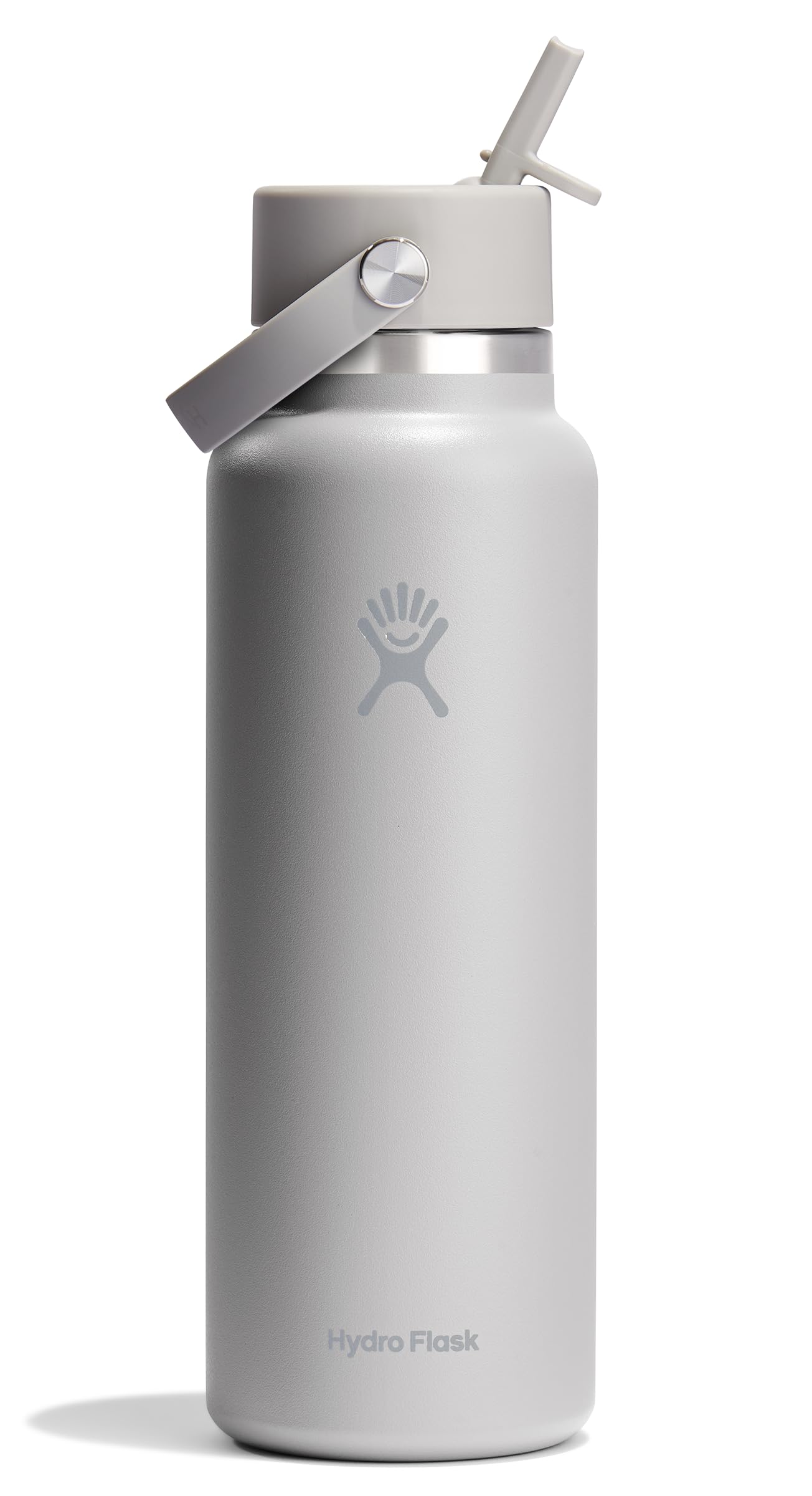 Hydro Flask 32 Oz Wide Flex Straw Cap Bottle - Insulated Stainless Steel - Wide Straw Lid, Non Spill, Leakproof in Jelly Pink