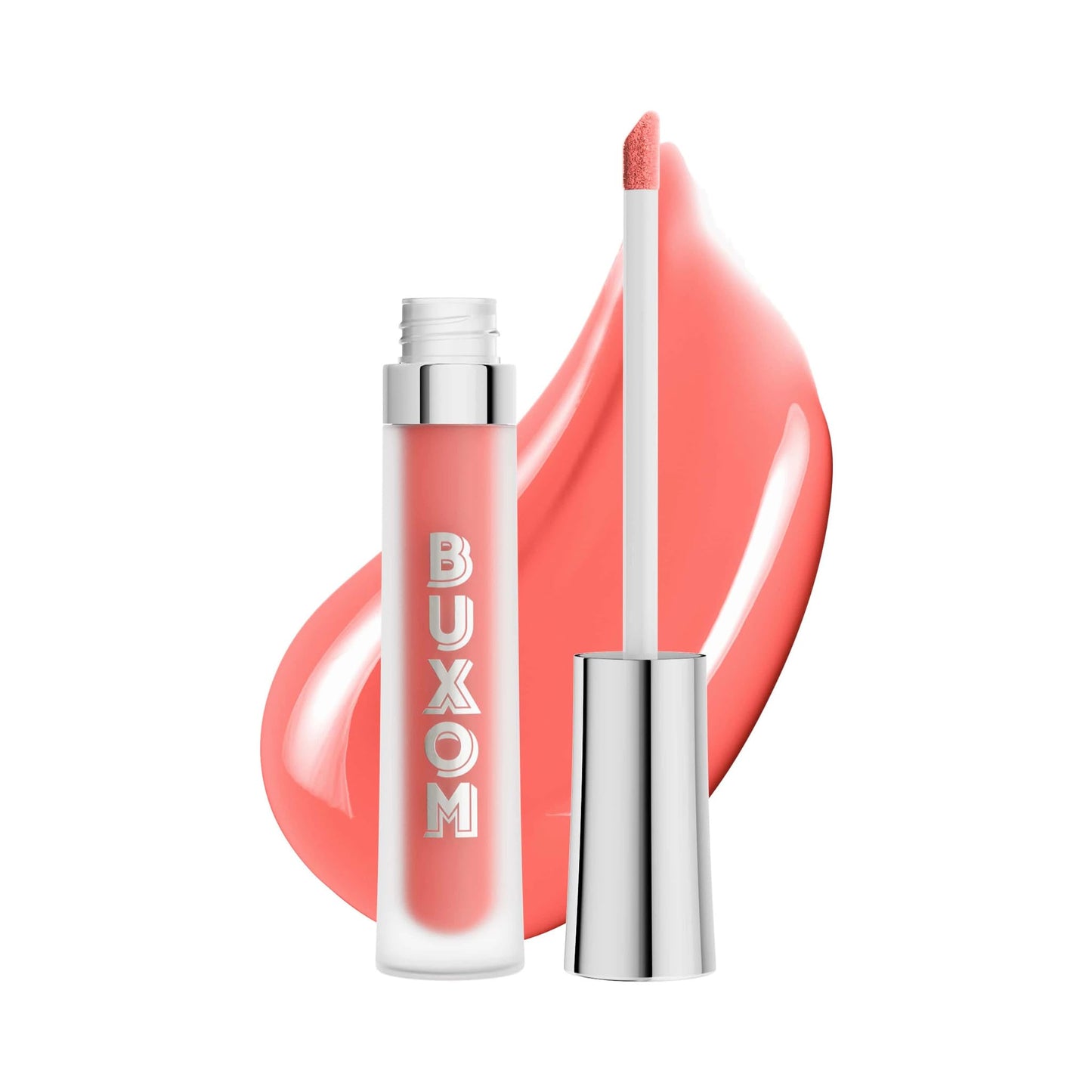 BUXOM Full-On Plumping Lip Cream, Hydrating Lip Plumper Gloss with Peptides & Hyaluronic Acid, High-Shine Tinted Formula for Fuller, Softer Lips, Cruelty-Free