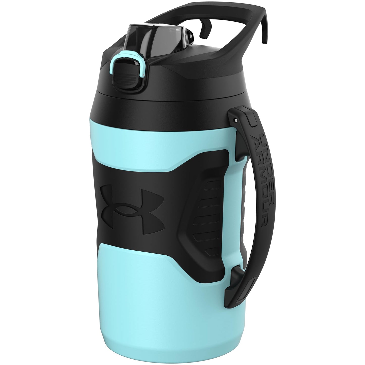 Under Armour Half Gallon Water Bottle Insulated, 64oz Insulated Water Bottle with Handle, Sports Water Jug, Fence Hook, Leak Resistant, for Baseball, Football & More