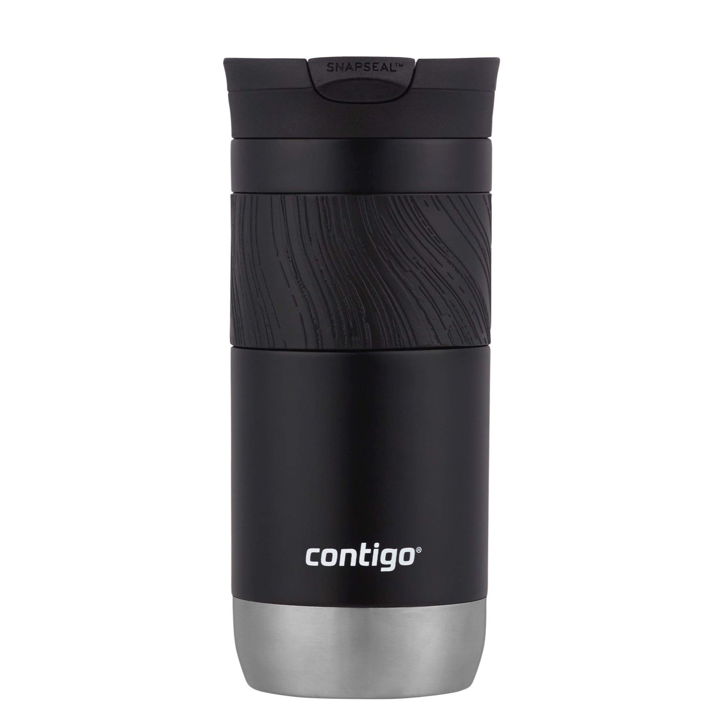 Contigo Byron Vacuum-Insulated Stainless Steel Travel Mug, 20oz - Leak-Proof Lid, BPA-Free, Blue Corn - Perfect Reusable Cup for Coffee or Water; hot and cold beverage holder