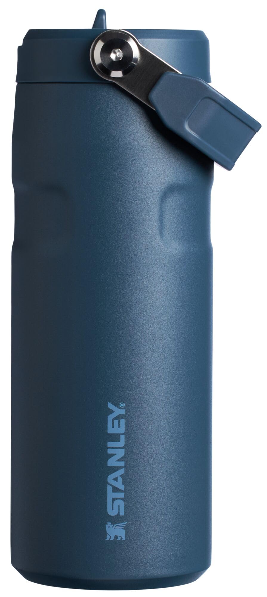 Stanley IceFlow Flip Straw 2.0 Water Bottle 24 oz | Built-In Straw for Travel and Sports | Lightweight and Leak Resistant | Insulated Stainless Steel | BPA-Free | Pink Mesa