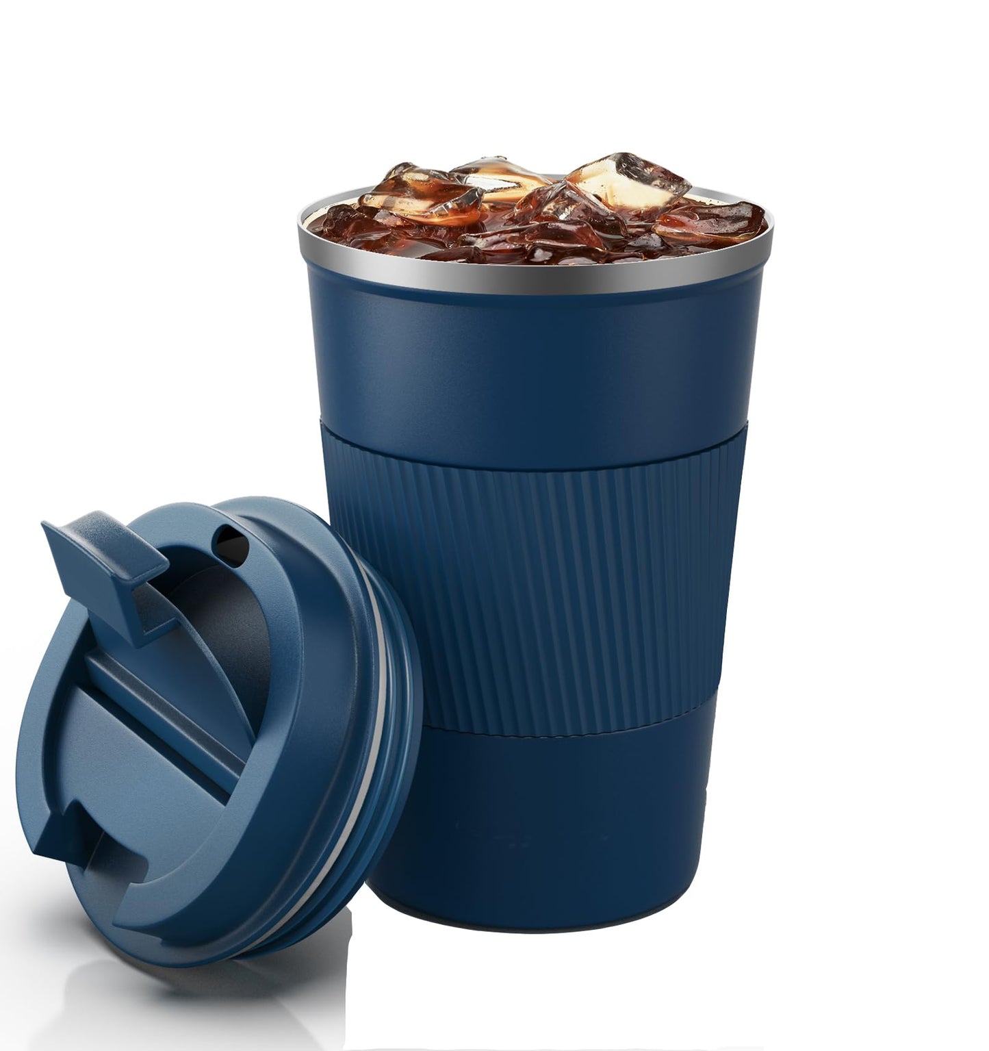 Coffee Mug 12oz - Insulated Travel Mug Spill Proof with Leakproof Lid Vacuum Stainless Steel Travel Coffee Mug Water Tumbler to GO, Reusable Coffee Cup for Men and Women for Hot & Cold Drinks