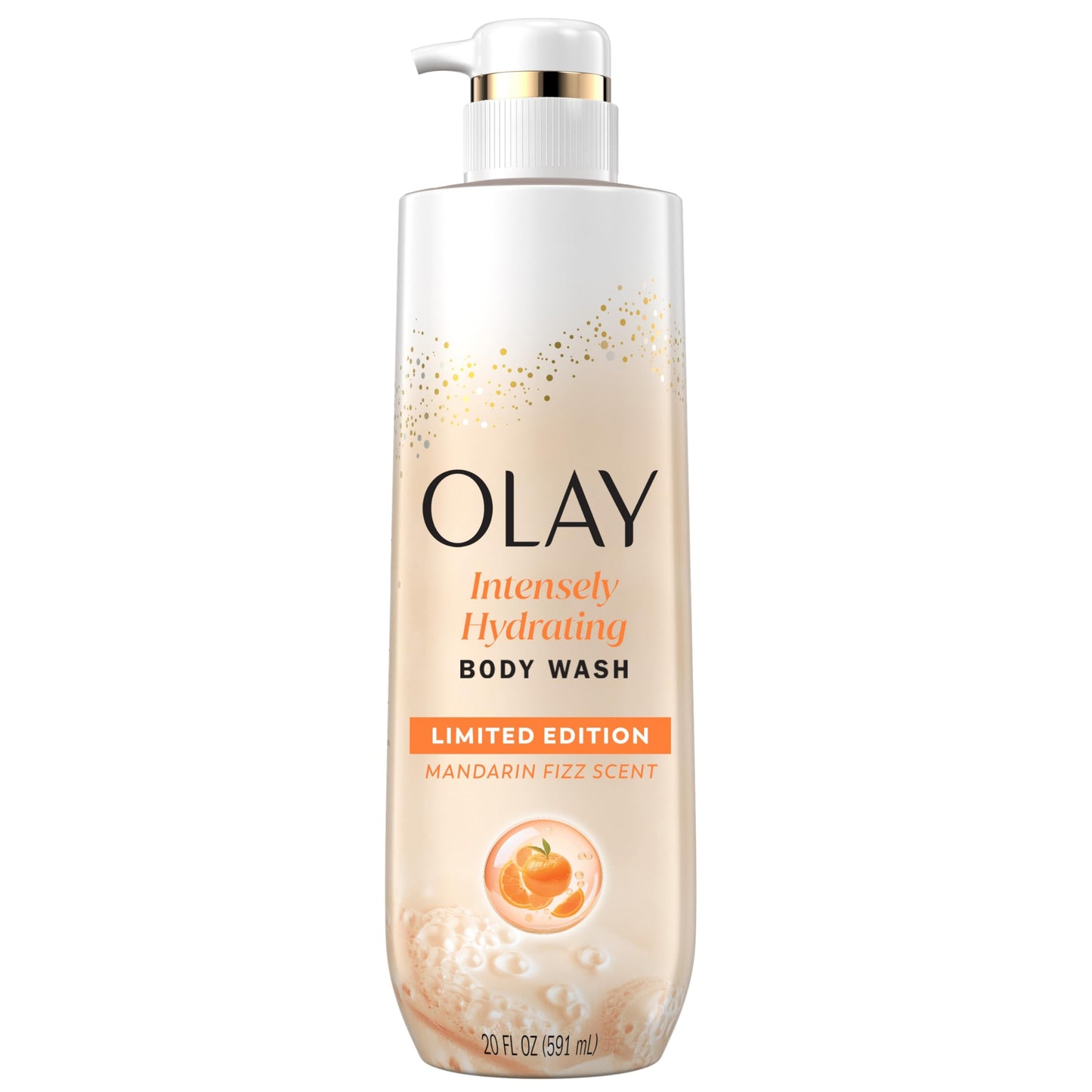 Olay Body Wash for Women, Intensely Hydrating, Hyaluronic Acid Serum Complex, Renews Moisture, Free of Parabens & Phthalates, Vitamin B3 Lameller Technology, For All Skin Types, 20 fl oz (Pack of 4)