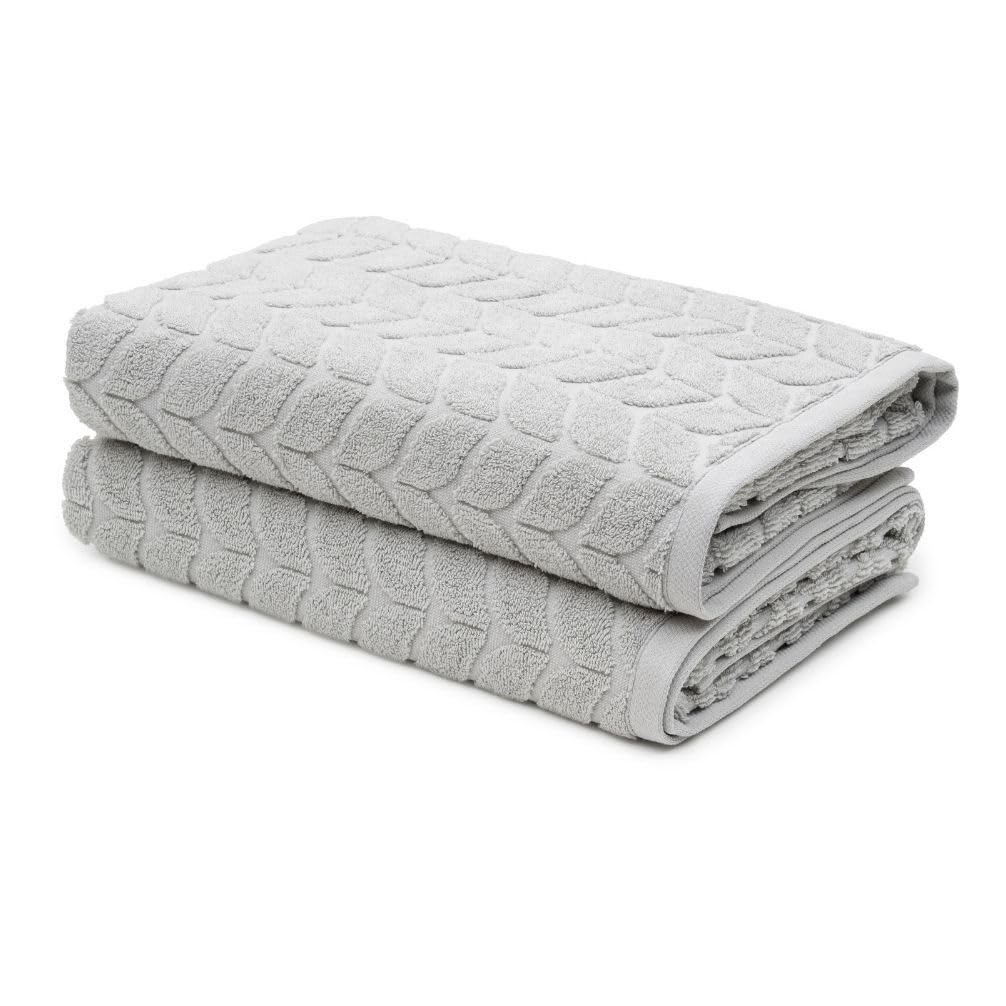 BAGNO MILANO Turkish Cotton Ultra-Soft Plush Absorbent Quick Dry Bathroom Towel Set, Made in Turkey (Petrol Blue, 6 pcs Towel Set)
