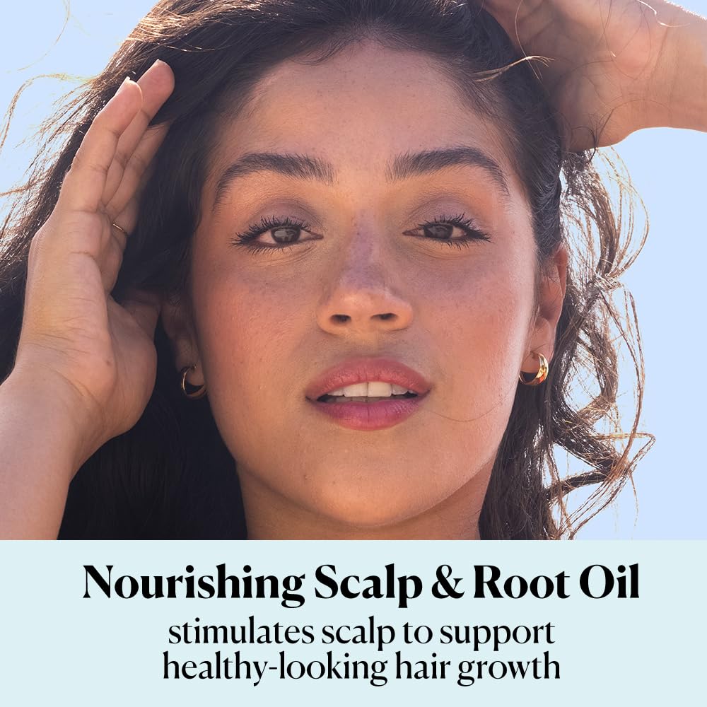 Sky Organics - Organic Rosemary Oil with Strong Roots - Hair Growth Serum with Macadamia, Jojoba & Essential Oils for Scalp - Natural Beauty and Hair Care - 2 fl oz