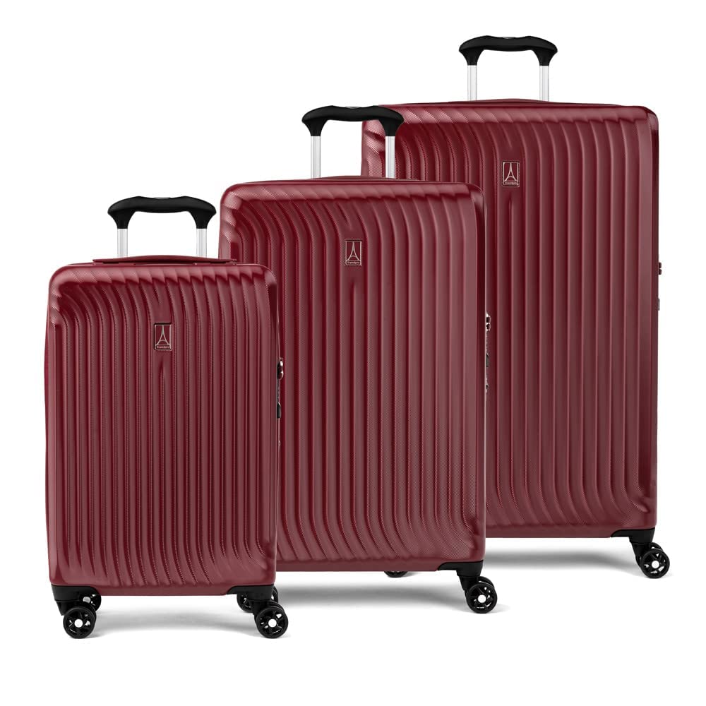 Travelpro Maxlite Air Hardside Expandable Luggage, 8 Spinner Wheels, Lightweight Hard Shell Polycarbonate, Shadow Grey, 2-Piece Set (21/25)
