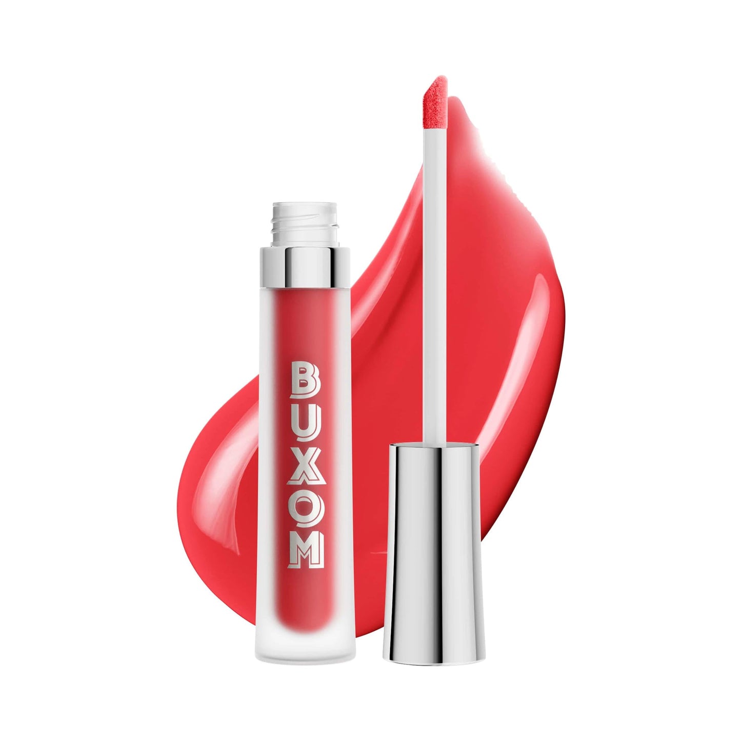 BUXOM Full-On Plumping Lip Cream, Hydrating Lip Plumper Gloss with Peptides & Hyaluronic Acid, High-Shine Tinted Formula for Fuller, Softer Lips, Cruelty-Free