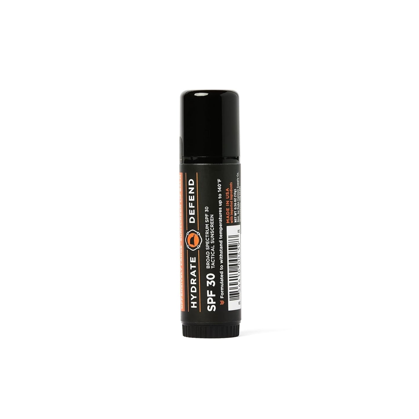 Duke Cannon Cannon Lip Balm 140ยฐ & Tactical Lip Protectant Bundle - SPF 30 & SPF 15, Blood Orange Mint & Fresh Mint Flavors, 4-Pack (2 Pack Each Flavor)