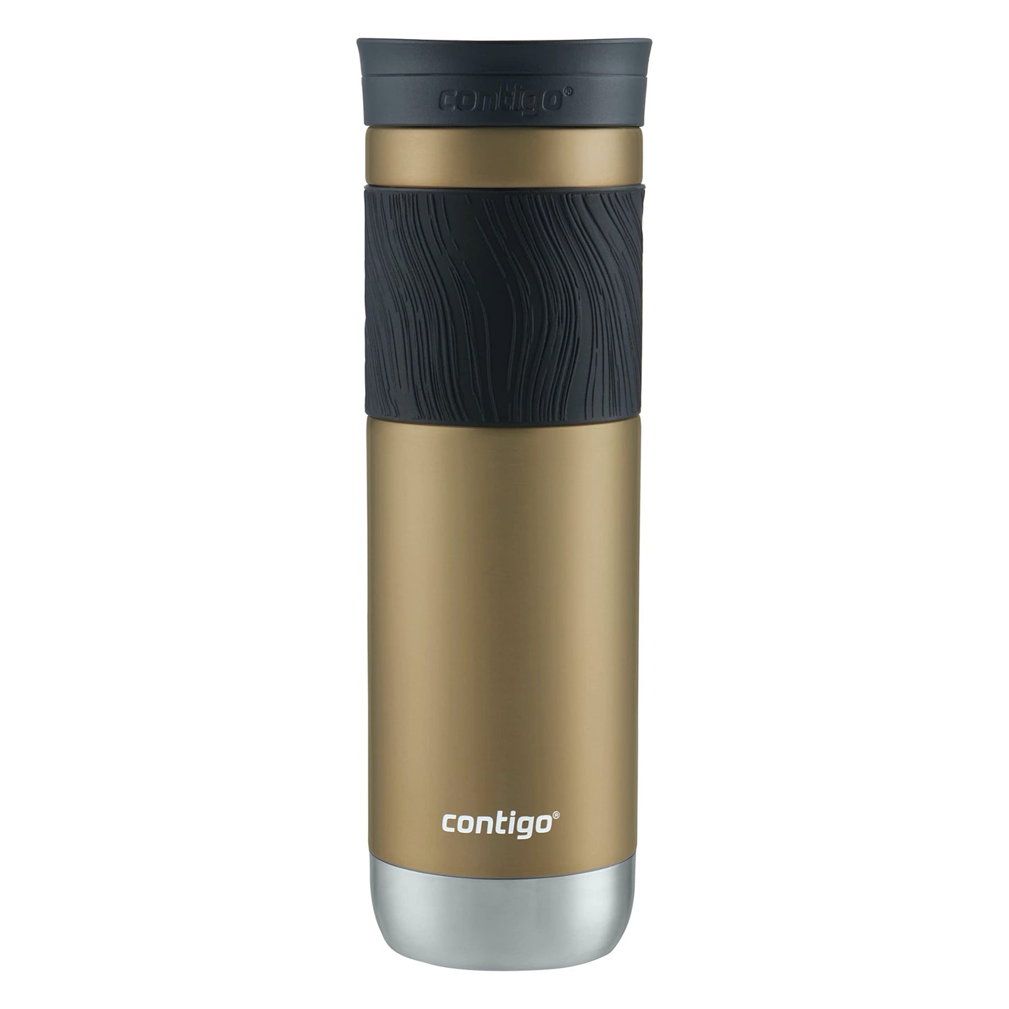 Contigo Byron Vacuum-Insulated Stainless Steel Travel Mug, 20oz - Leak-Proof Lid, BPA-Free, Blue Corn - Perfect Reusable Cup for Coffee or Water; hot and cold beverage holder