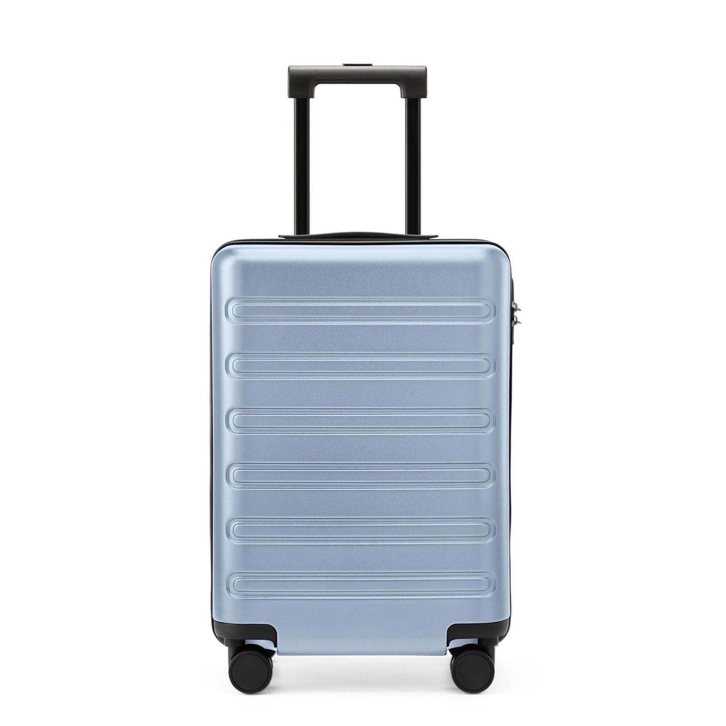 NINETYGO Carry On Luggage 22x14x9 Airline Approved, 20 Inch Luggage with Smooth Spinner Wheels, Lightweight, Hard Shell PC Suitcase Carry-On, Travel Luggage, TSA Approved (Pink, Rhine Basic)