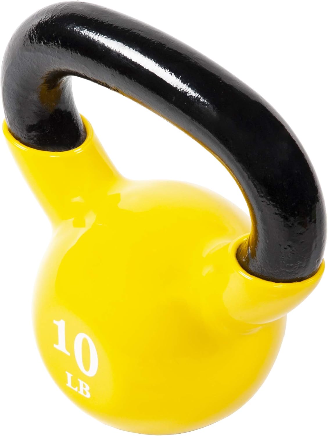 All-Purpose Color Vinyl Coated Kettlebell, 5-50 Pounds