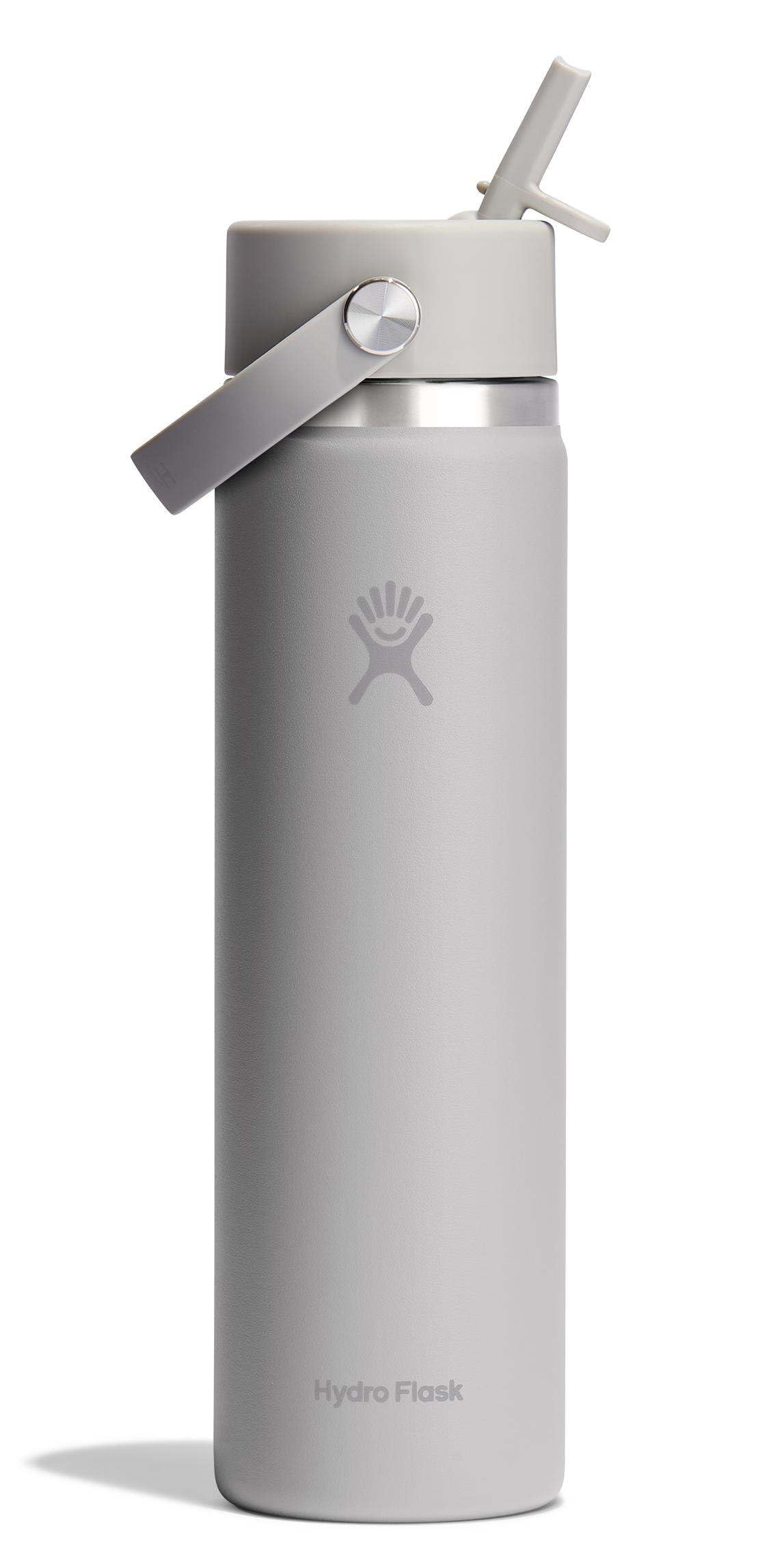 Hydro Flask 32 Oz Wide Flex Straw Cap Bottle - Insulated Stainless Steel - Wide Straw Lid, Non Spill, Leakproof in Jelly Pink