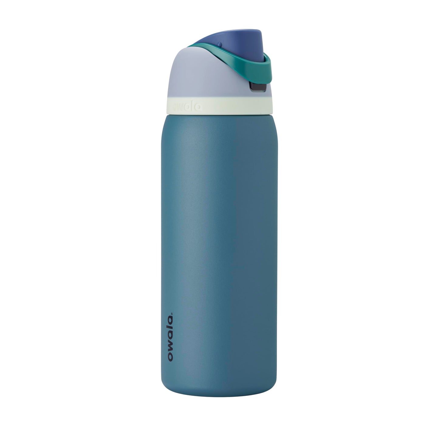 Owala FreeSip Insulated Stainless Steel Water Bottle with Straw, BPA-Free Sports Water Bottle, Great for Travel, 24 Oz, Camo Cool
