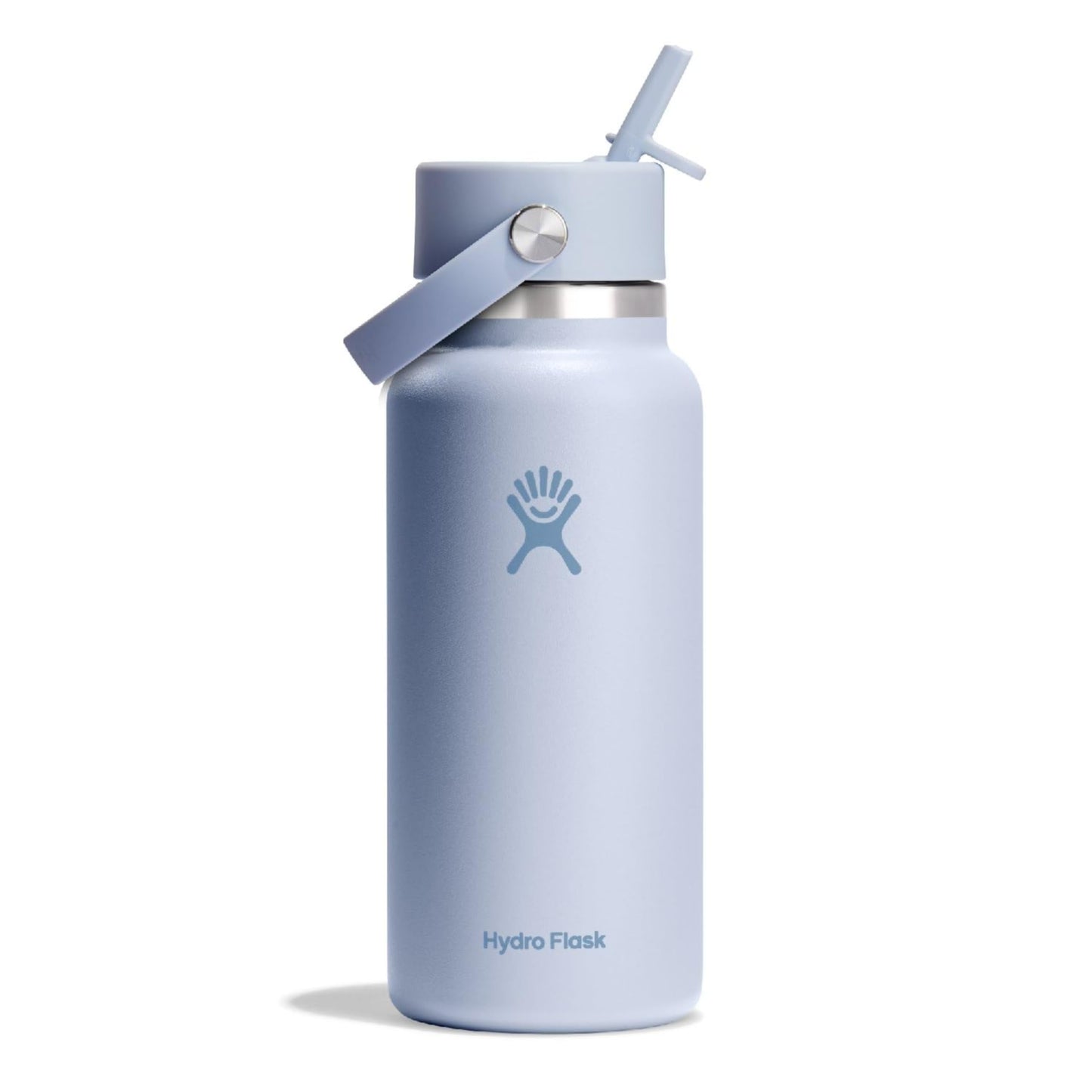Hydro Flask 32 Oz Wide Flex Straw Cap Bottle - Insulated Stainless Steel - Wide Straw Lid, Non Spill, Leakproof in Jelly Pink