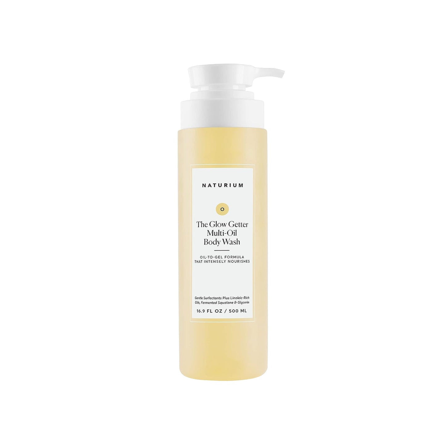 Naturium The Energizer Body Wash, Cooling & Refreshing Formula with Mandelic Acid, Deeply Cleanses & Neutralizes Body Odor, 16.9 oz