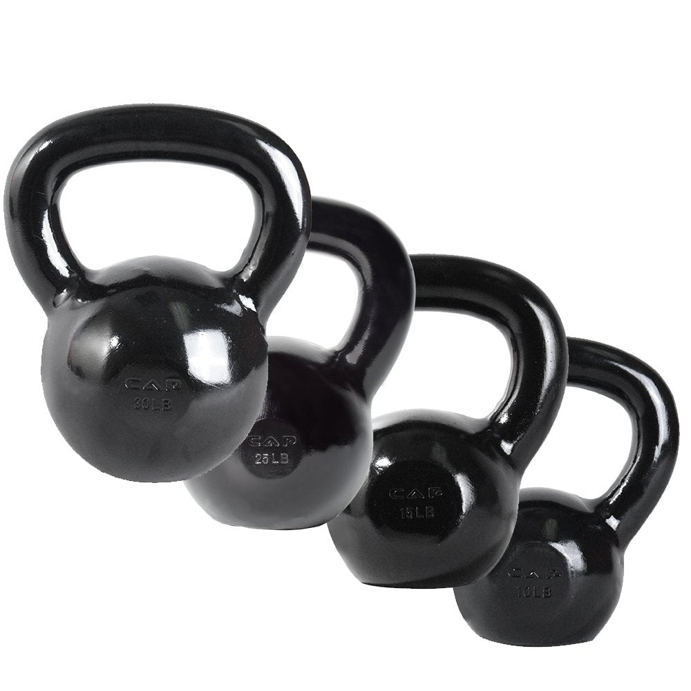 Cap Barbell Enamel Coated Cast Iron Kettlebell