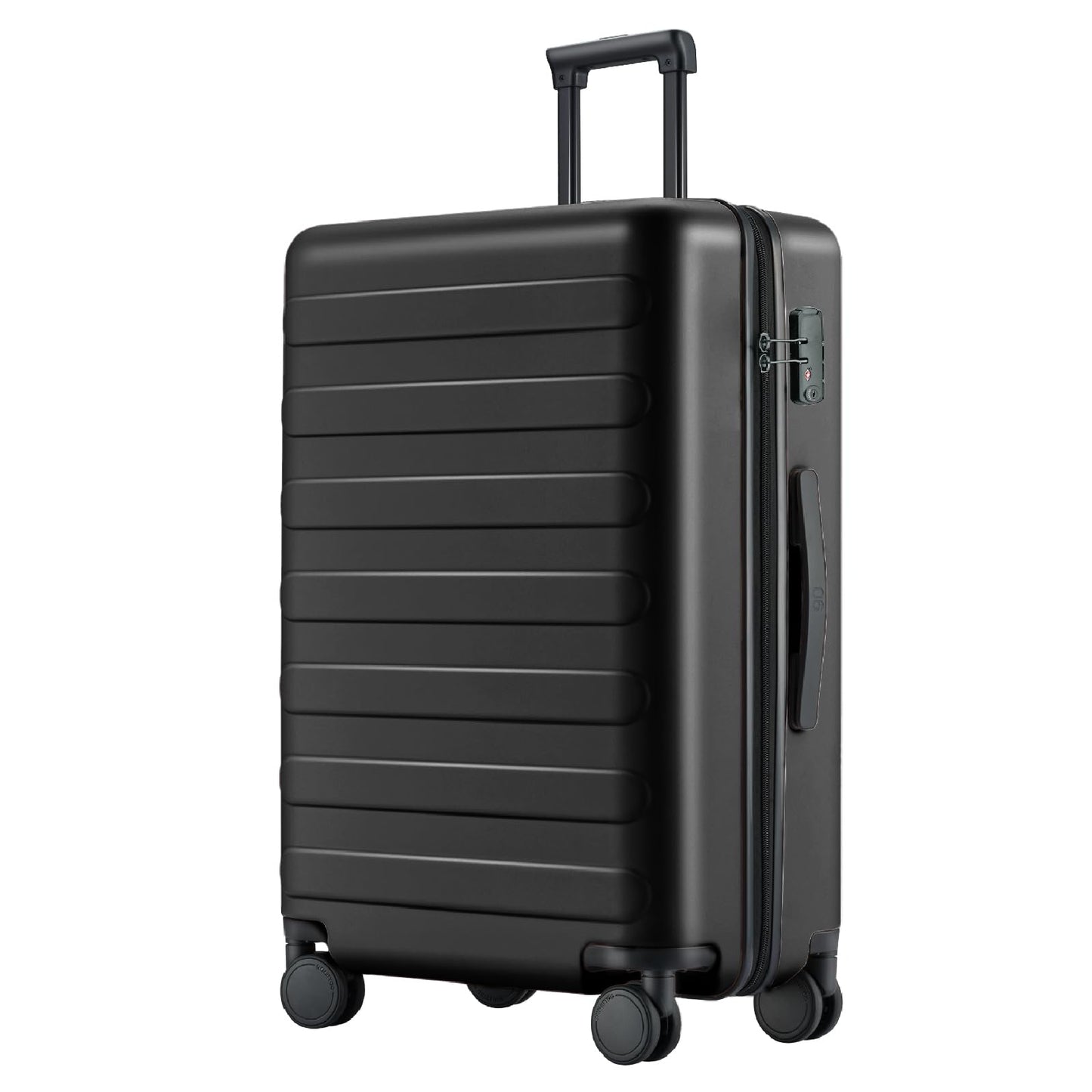 NINETYGO Carry On Luggage 22x14x9 Airline Approved, 20 Inch Luggage with Smooth Spinner Wheels, Lightweight, Hard Shell PC Suitcase Carry-On, Travel Luggage, TSA Approved (Pink, Rhine Basic)