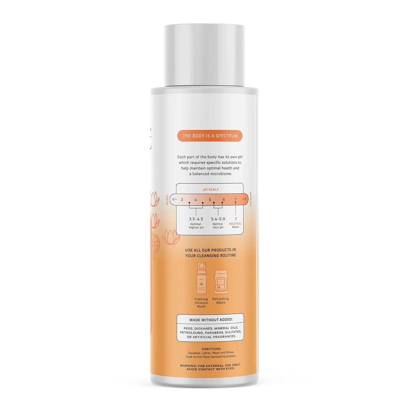The Honey Pot Company - Body Wash for Women - Grapefruit Ylang Ylang Hydrating Body Cleanser - Moisturize & Cleanse Skin - Free of Parabens & Sulfates - 15 Fl. Oz