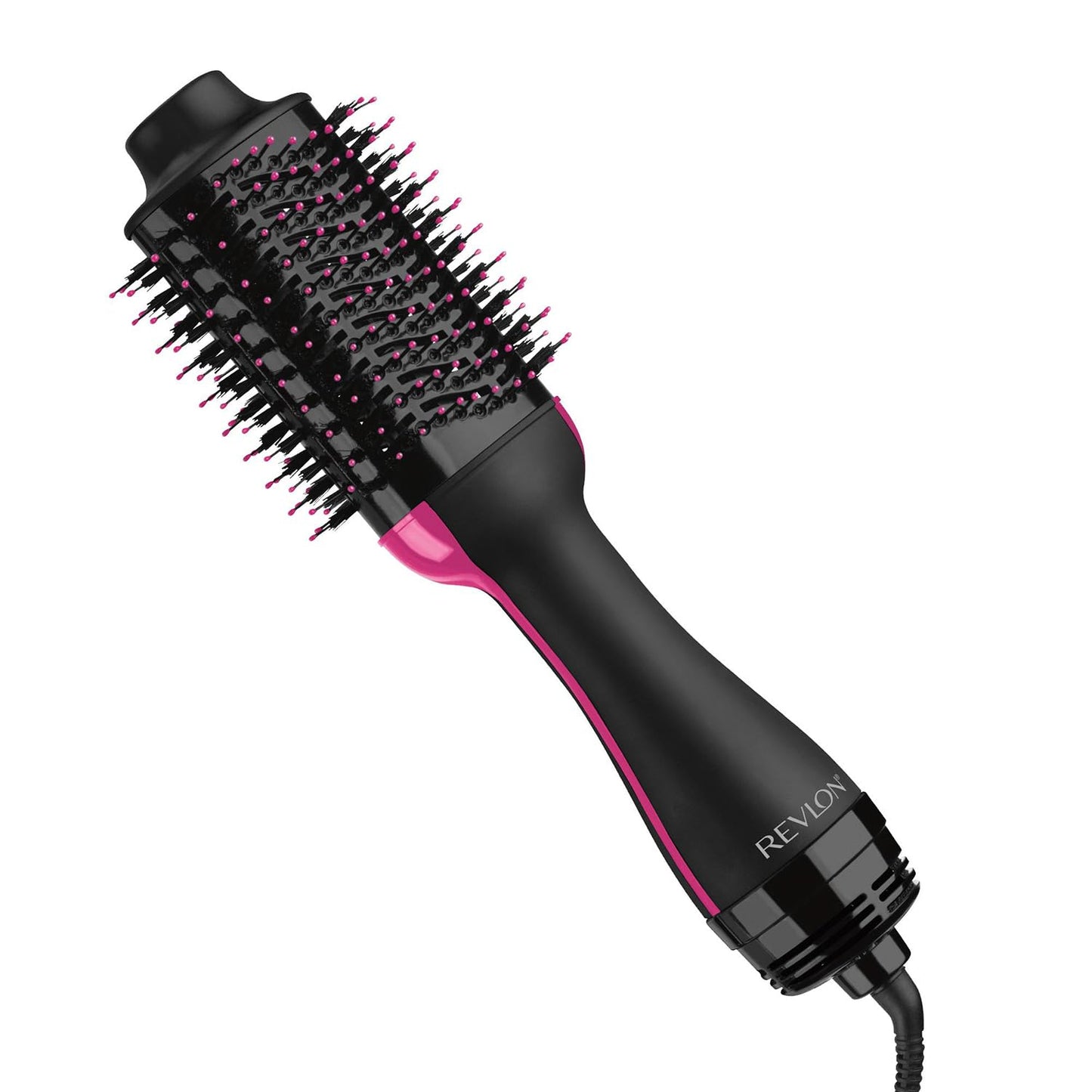 REVLON One Step Volumizer PLUS Hair Dryer and Styler | More Volume, Less Damage, and More Styling Control for Easy and Fast Salon-Style Blowouts, Plus Travel Friendly (Black)