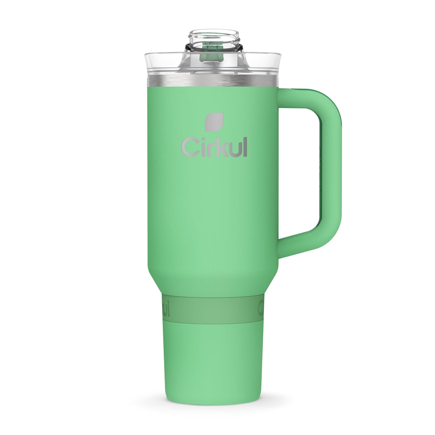 Cirkul 40oz. Carbon Stainless Steel Tumbler with Handle, All-Day StrawSip™, Double-Wall Insulated