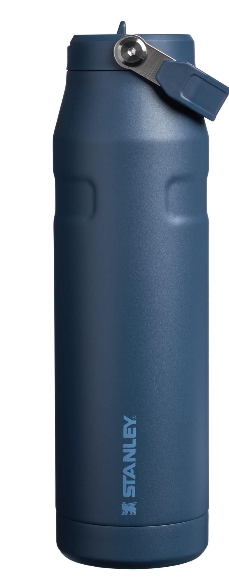 Stanley IceFlow Flip Straw 2.0 Water Bottle 24 oz | Built-In Straw for Travel and Sports | Lightweight and Leak Resistant | Insulated Stainless Steel | BPA-Free | Pink Mesa