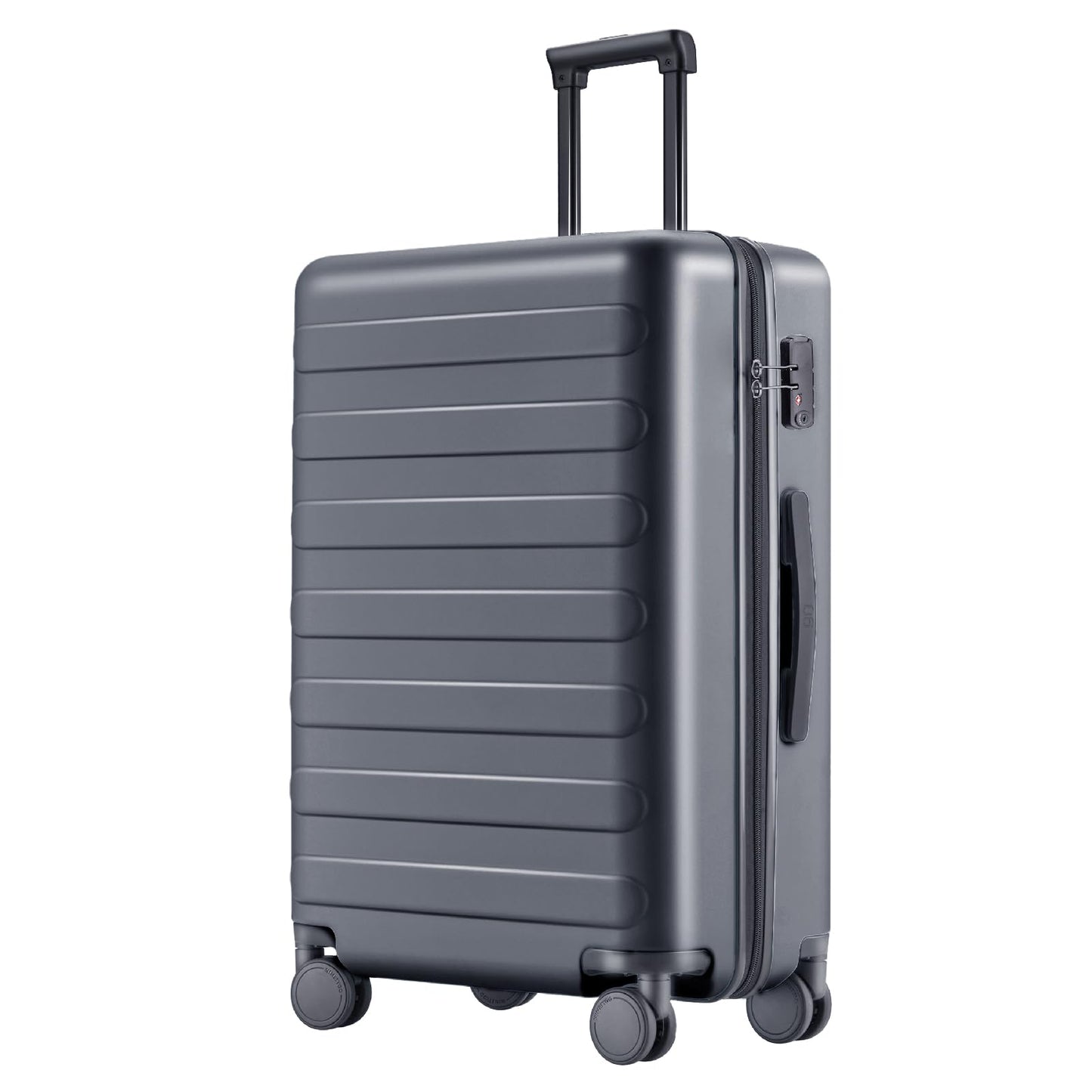 NINETYGO Carry On Luggage 22x14x9 Airline Approved, 20 Inch Luggage with Smooth Spinner Wheels, Lightweight, Hard Shell PC Suitcase Carry-On, Travel Luggage, TSA Approved (Pink, Rhine Basic)