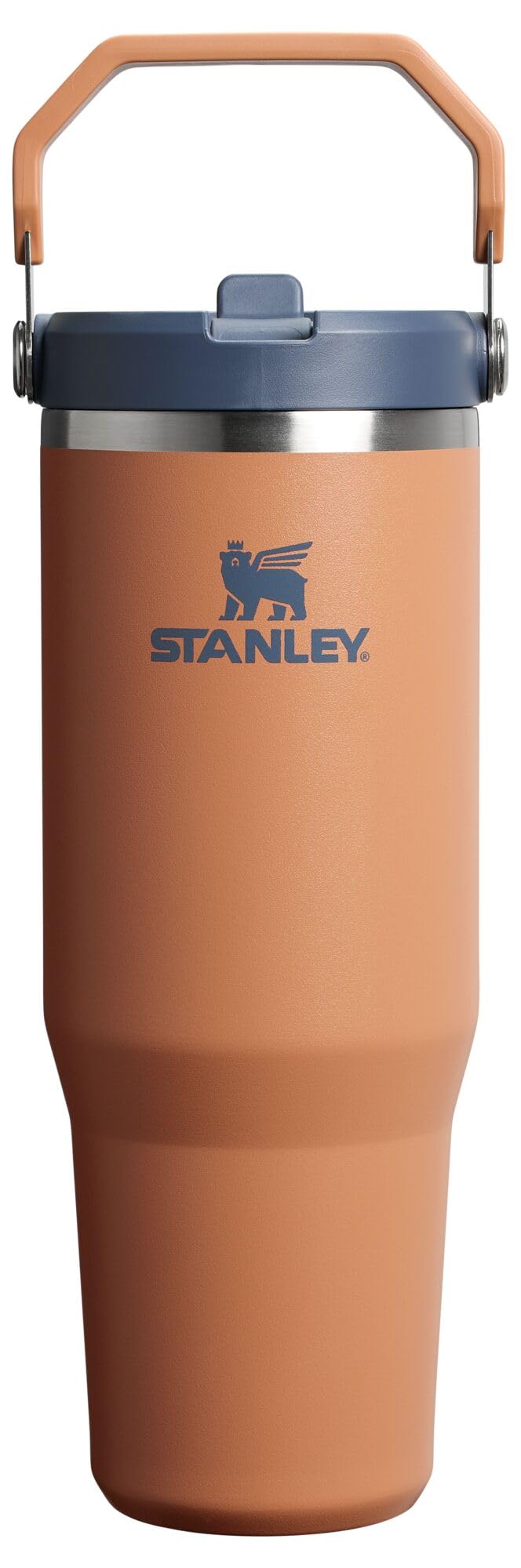 Stanley IceFlow 2.0 Flip Straw Tumbler with Handle 30 oz | Twist On Lid and Flip Up Straw | Leakproof Water Bottle | Insulated Stainless Steel | BPA-Free | Prickly Pear