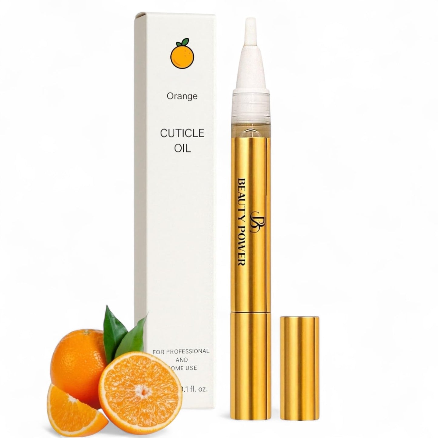 Nail Oil Cuticle Pen - Fragrance Free - Nail Strengthener & Growth Serum with Vitamin A, D, E, B5, Grapeseed & Natural Oils - Repair for Brittle, Peeling, Thin Nails (No Scent)