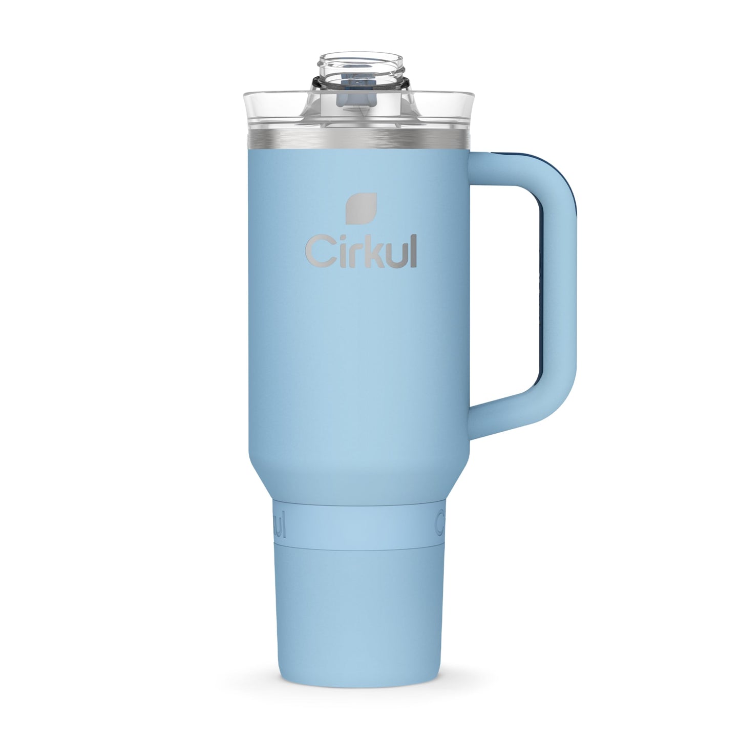 Cirkul 40oz. Carbon Stainless Steel Tumbler with Handle, All-Day StrawSip™, Double-Wall Insulated